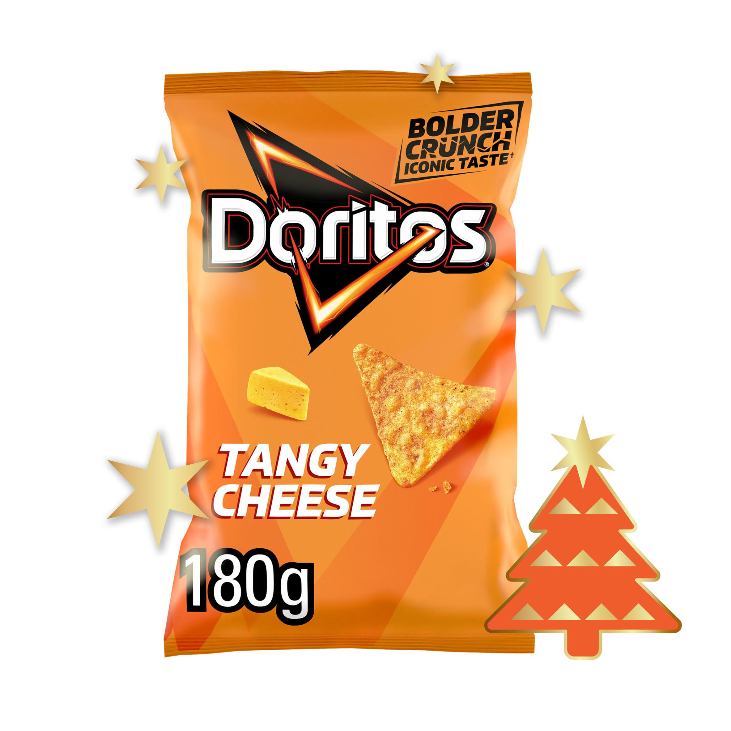Doritos Tangy Cheese Tortilla Chips Sharing Crisps 180g, folic acid free
