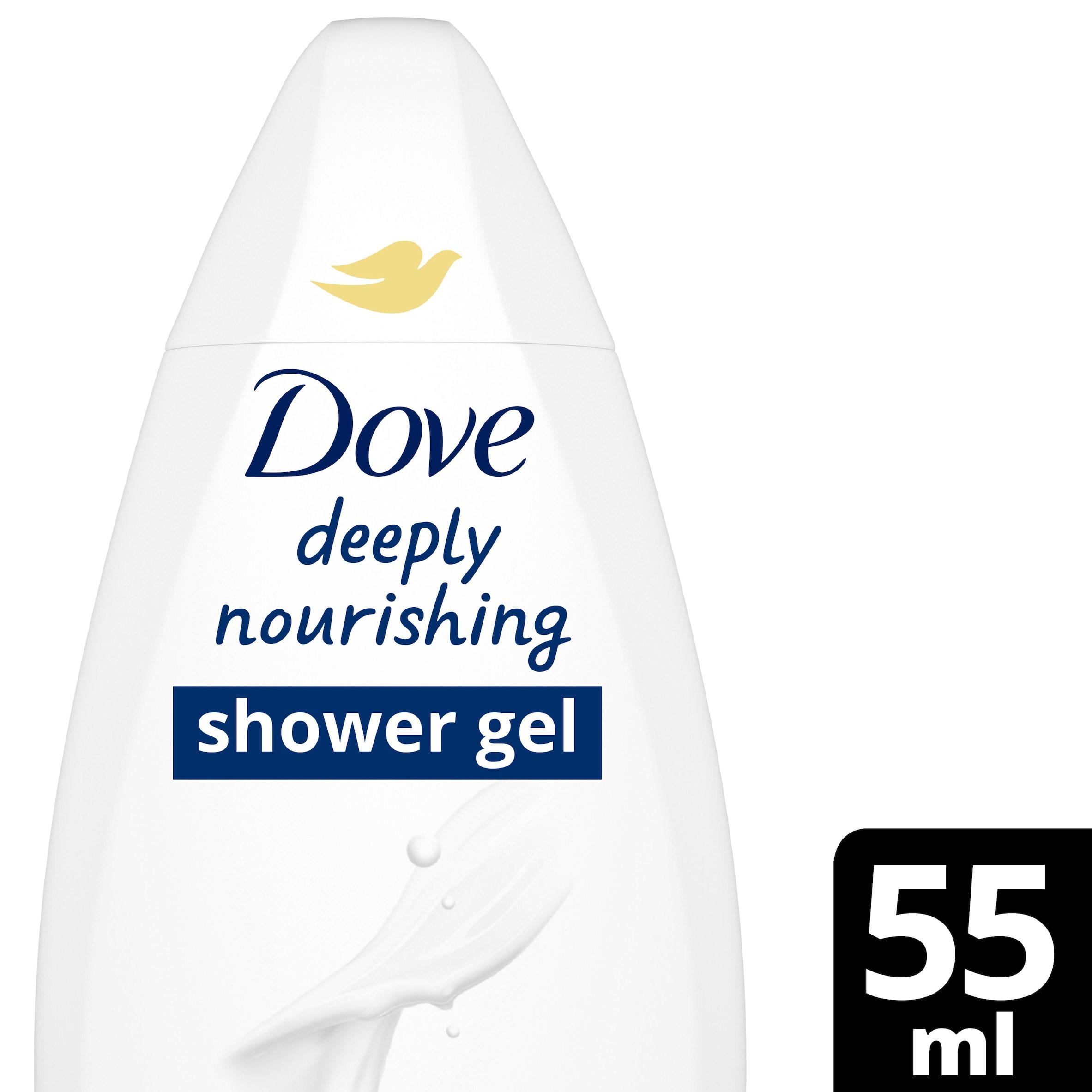 Dove Body Wash Shower Gel Deeply Nourishing 55 ml Iceland Foods