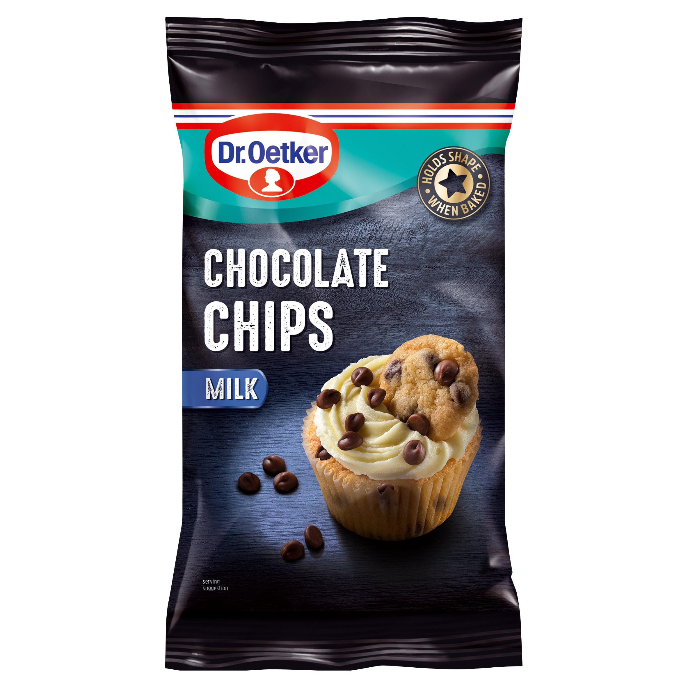 Dr. Oetker Chocolate Chips Milk 100g Home Baking Iceland Foods