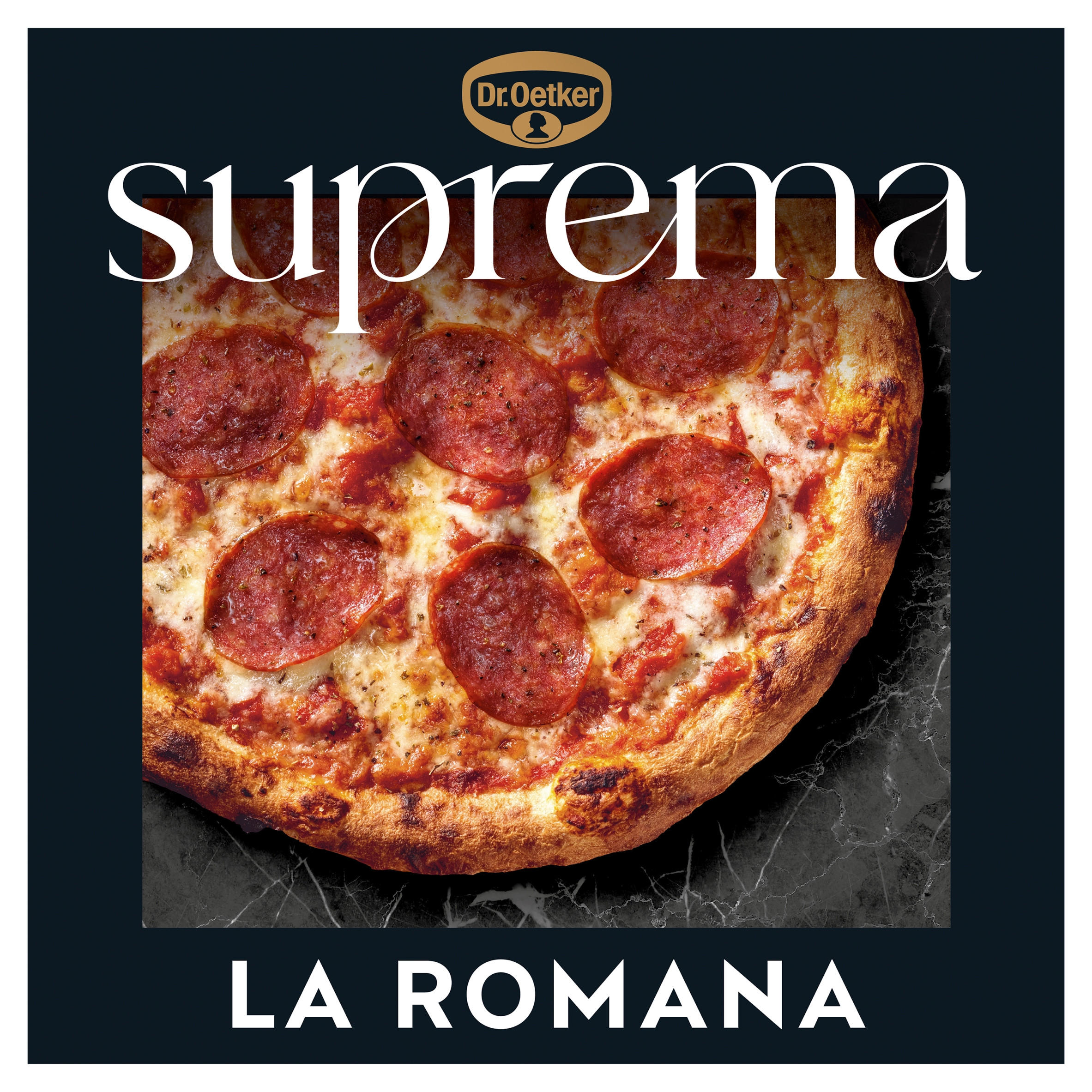 Dr. Oetker Suprema La Romana Salami & Mozzarella Pizza 425g