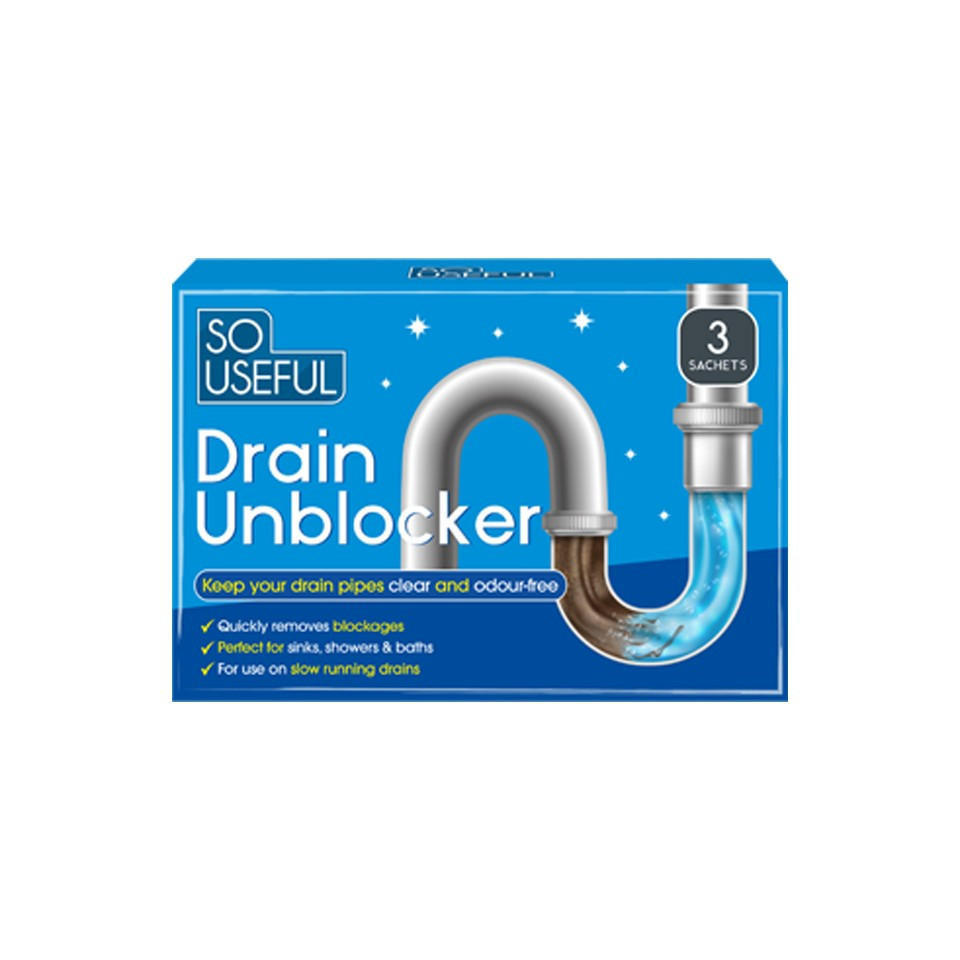 Drain Unblocker 3 Pack
