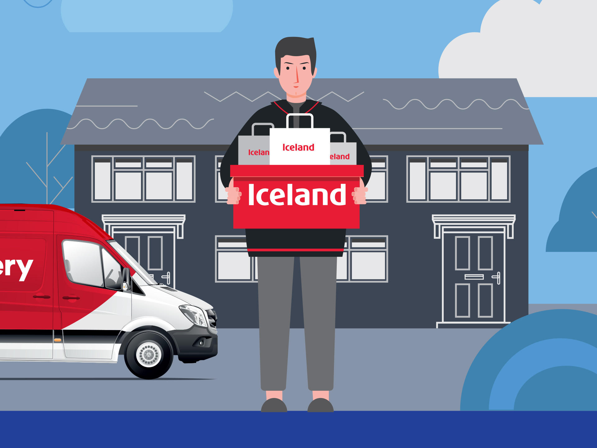 How do i get a delivery slot for iceland