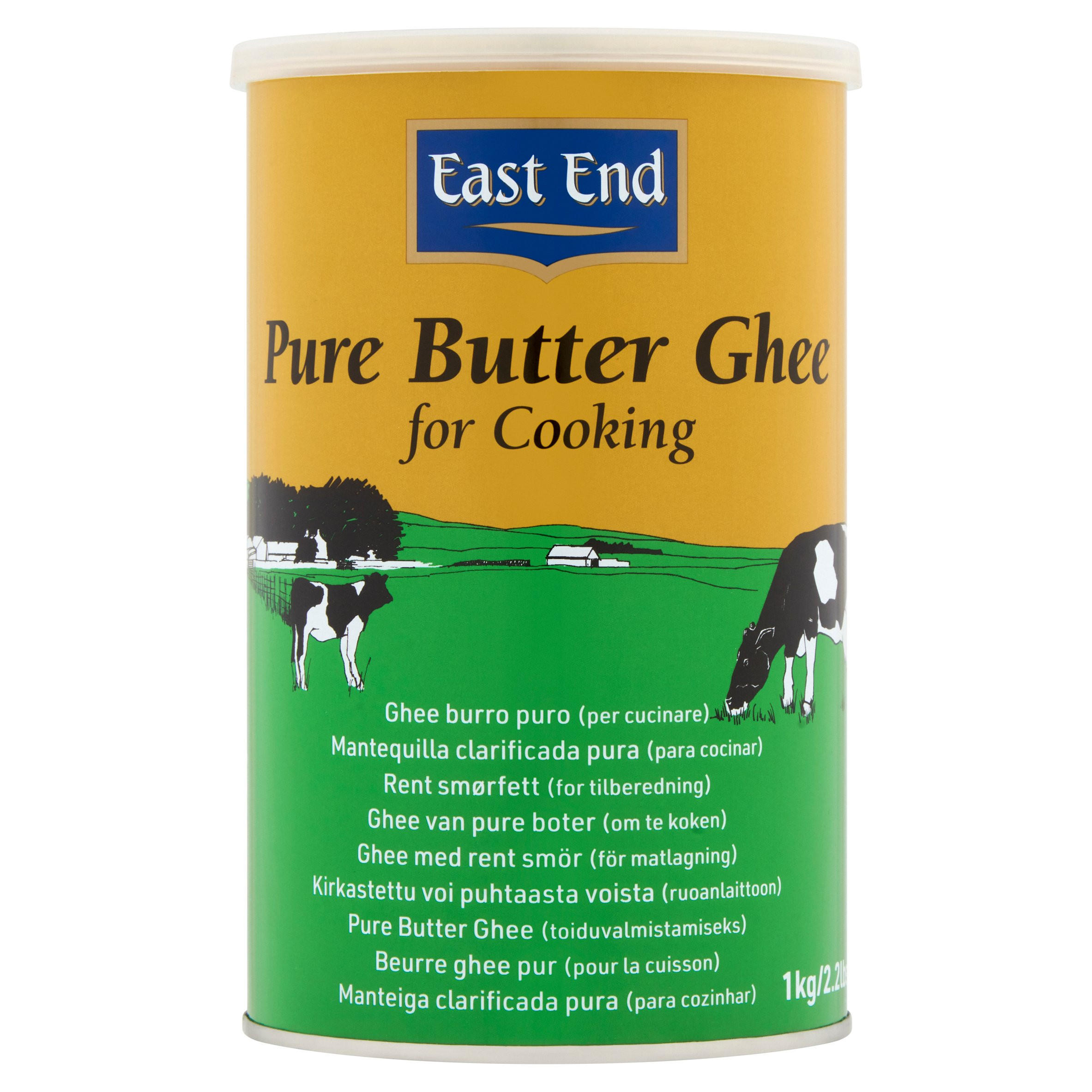 East End Pure Butter Ghee for Cooking 1kg Indian and Curry Sauces