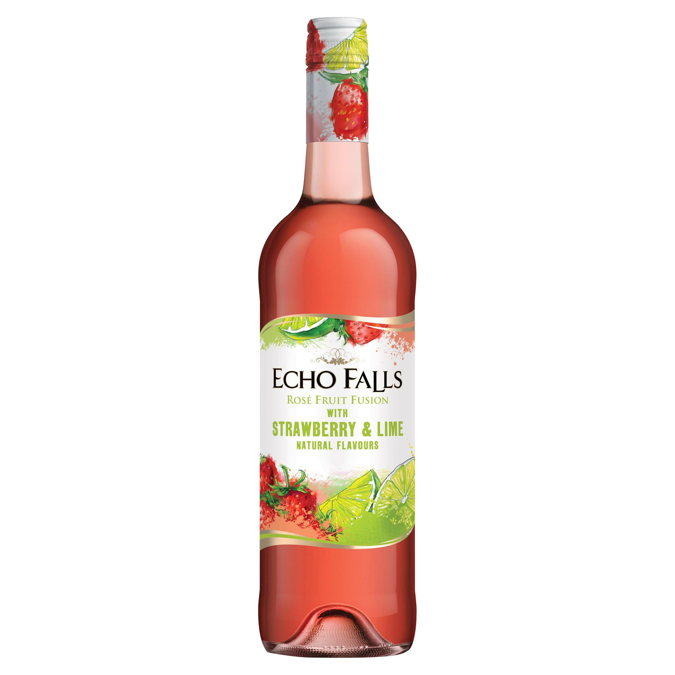 Echo Falls Fruits Strawberry & Lime 750ml Rose Wine Iceland Foods