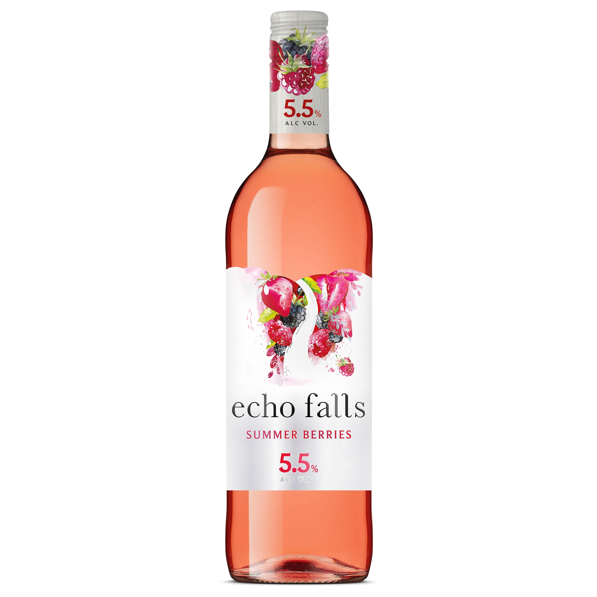 Echo Falls Summer Berries Fruit Fusion 750ml Rose Wine Iceland Foods