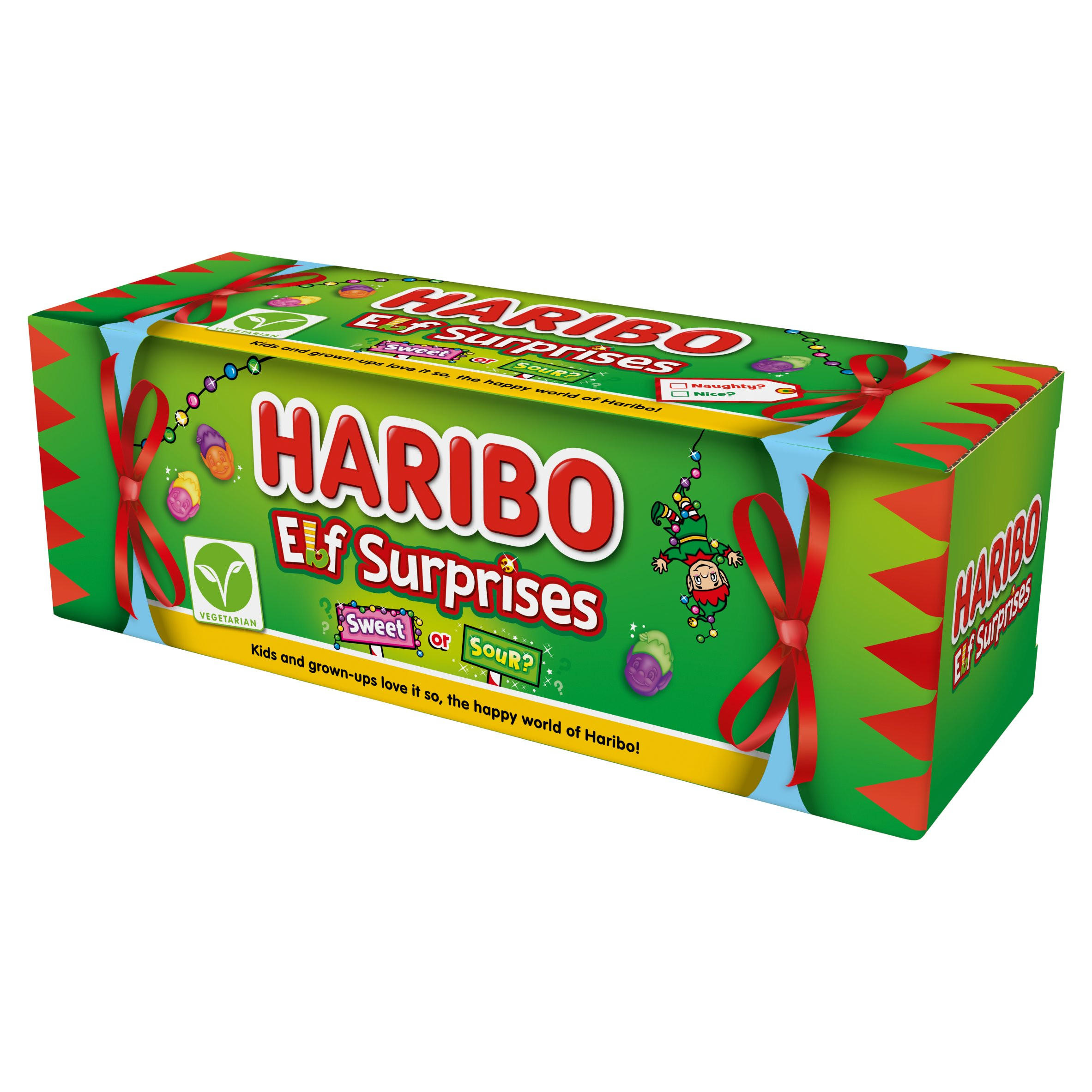 Elf Surprises Sweet Sour Fruit Flavour Chewy Sweets Gift Tube 120g Iceland Foods
