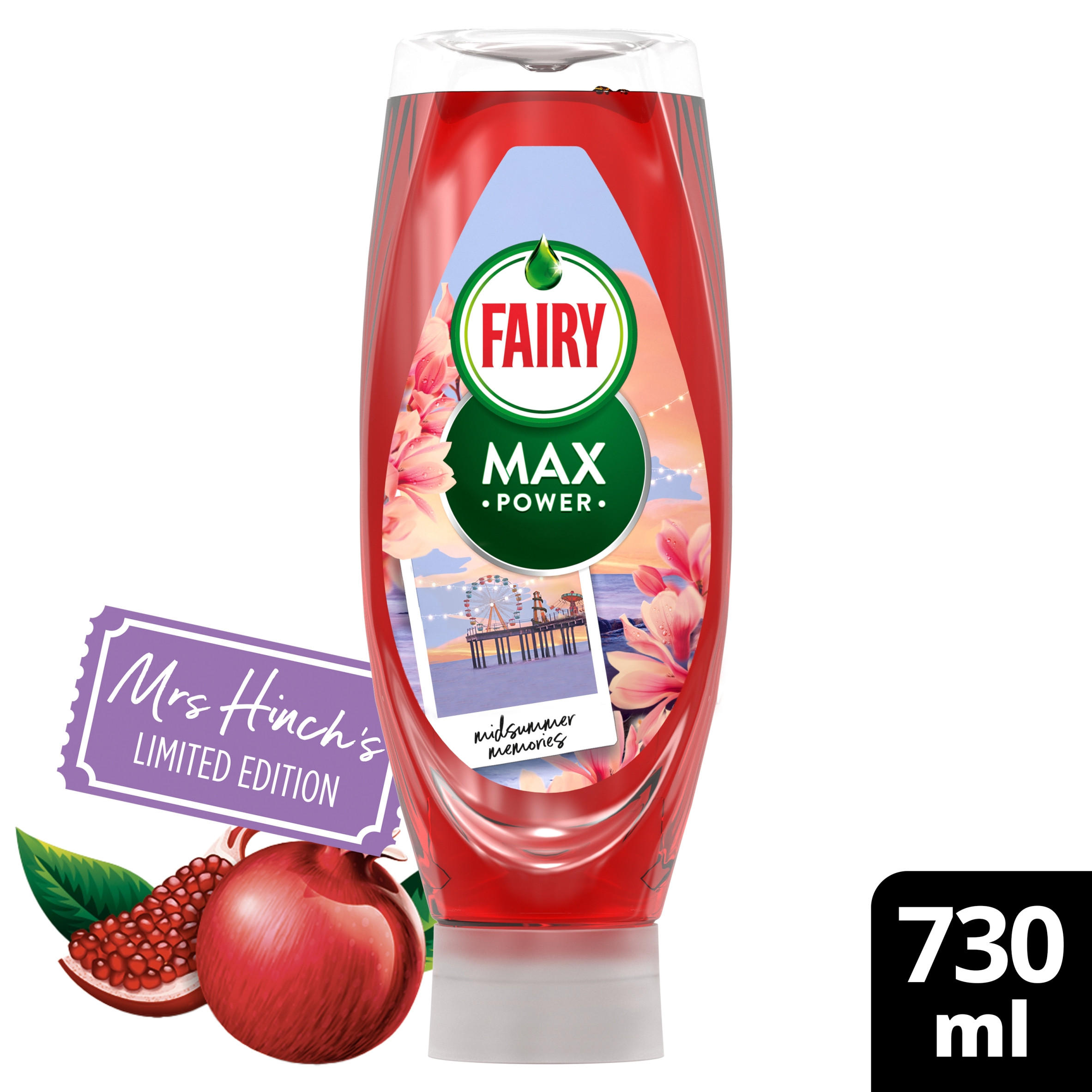 Fairy Max Power Washing Up Liquid Antibacterial 730ML