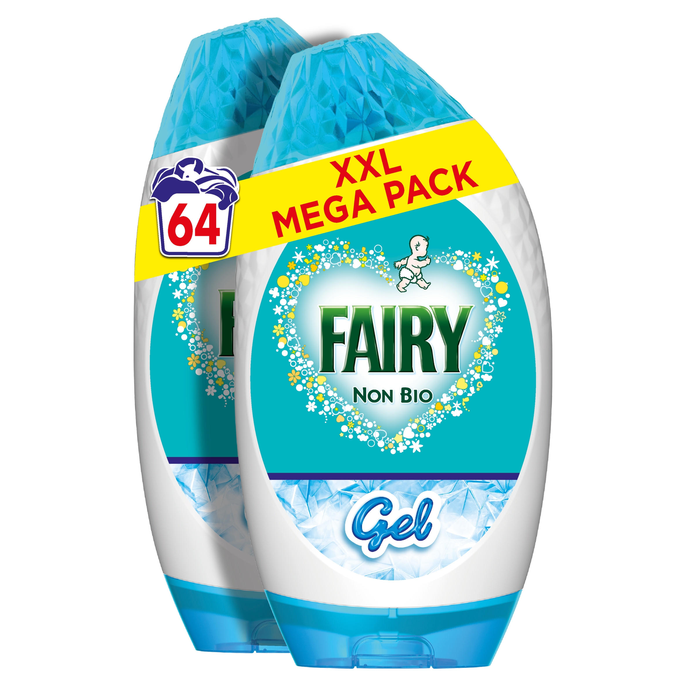 Fairy Non Bio Detergent Gel 64 Washes | Washing Powders & Liquids ...