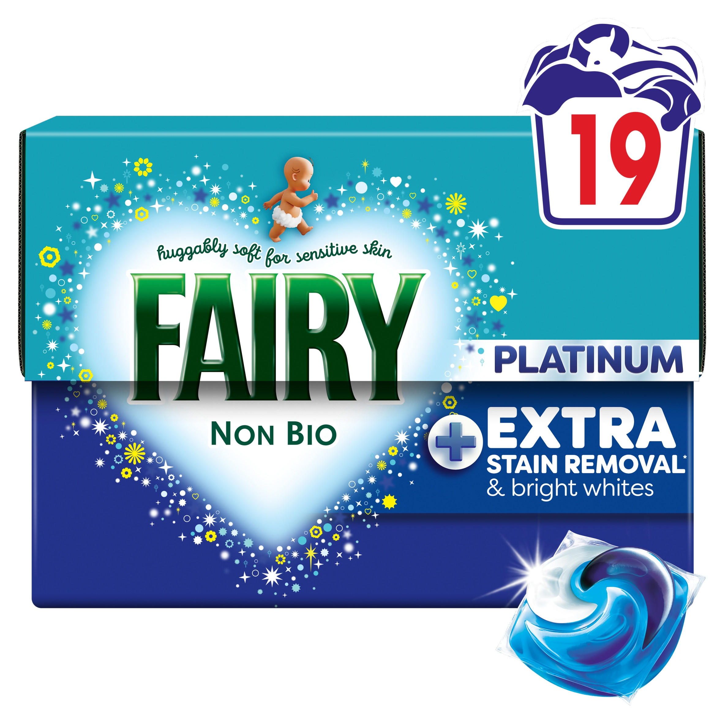 Fairy Non Bio PODS, 22 Washes