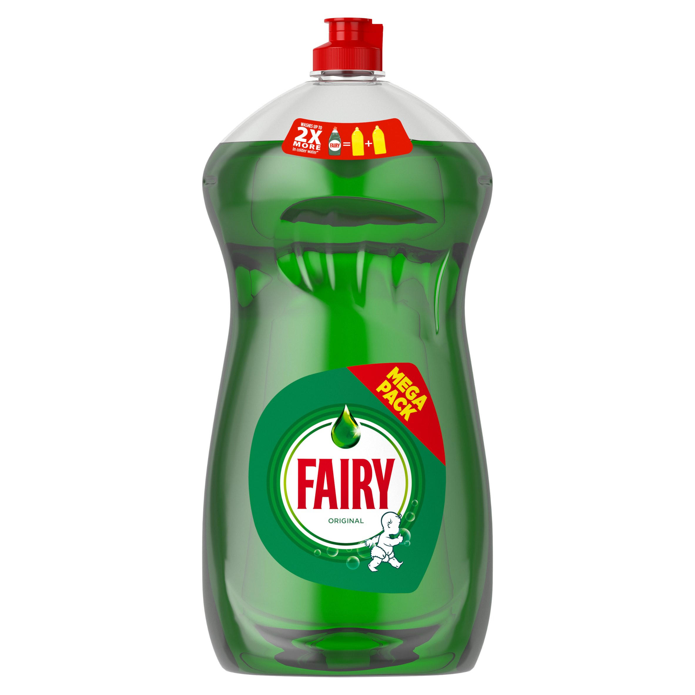 Fairy Washing Up Liquid Lemon with LiftAction 1450 ML