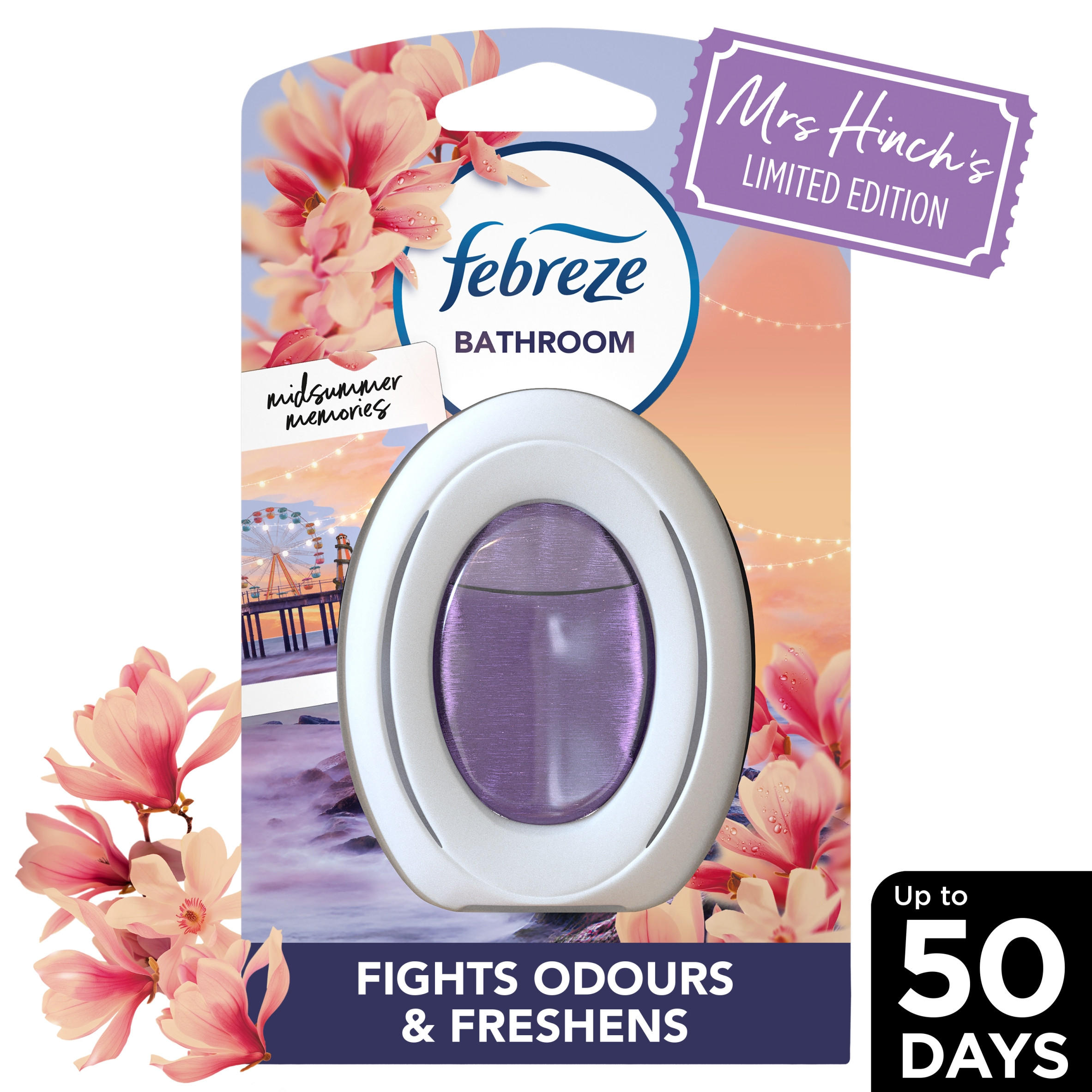 Febreze Bathroom, Air Freshener Cotton Fresh,  1 Unit