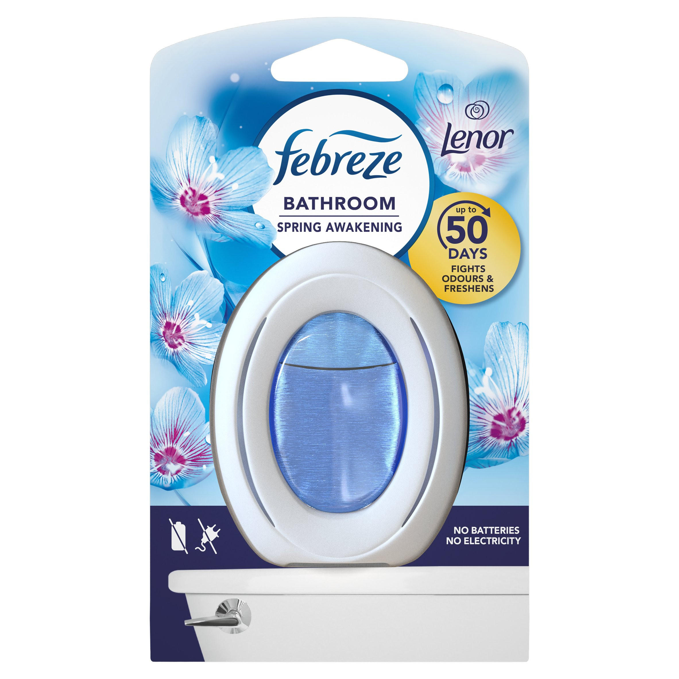 Febreze Bathroom Continuous Air Freshener Spring Awakening | Iceland Foods