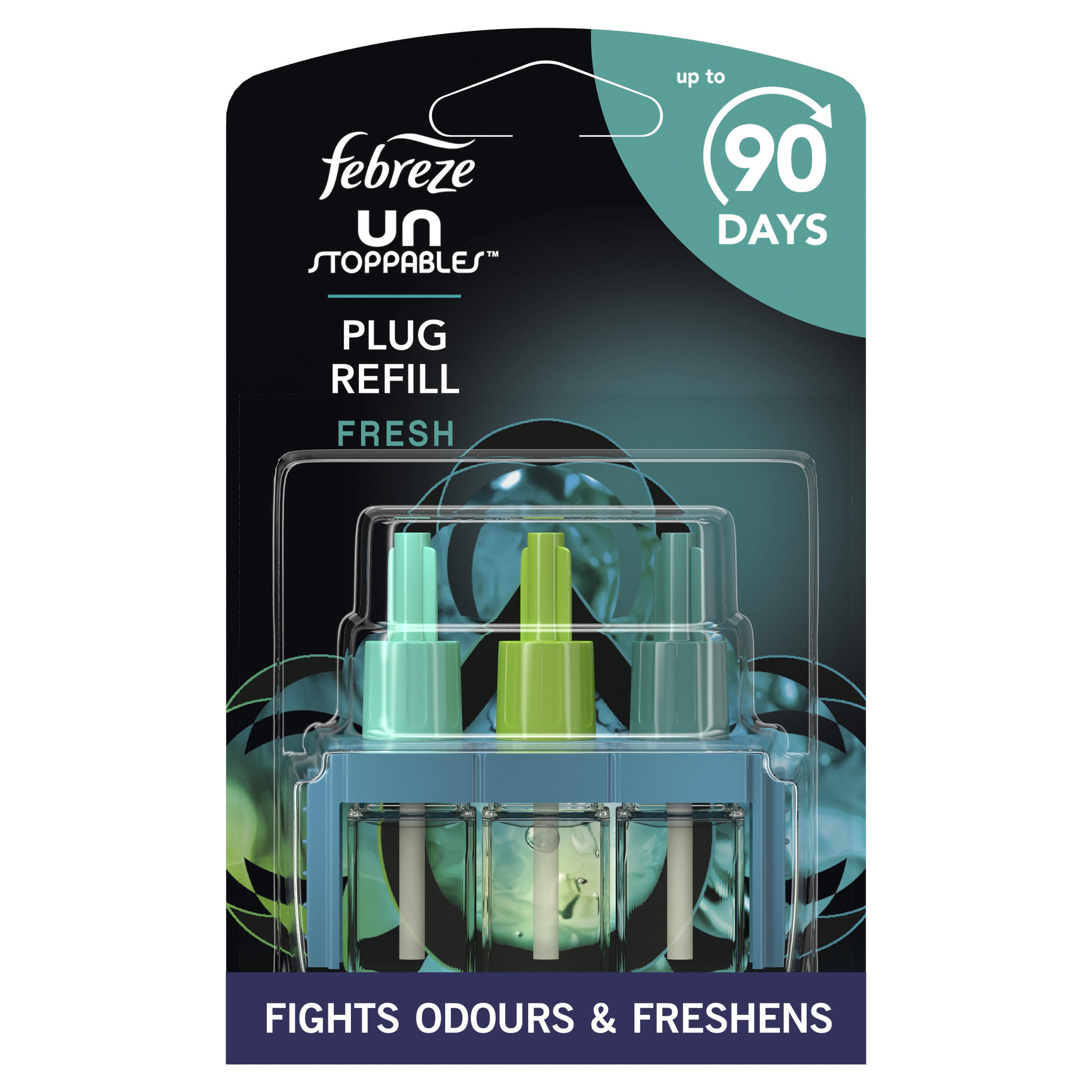Febreze Unstoppables Air Freshener Plug In Fresh Refill, 20ML Home
