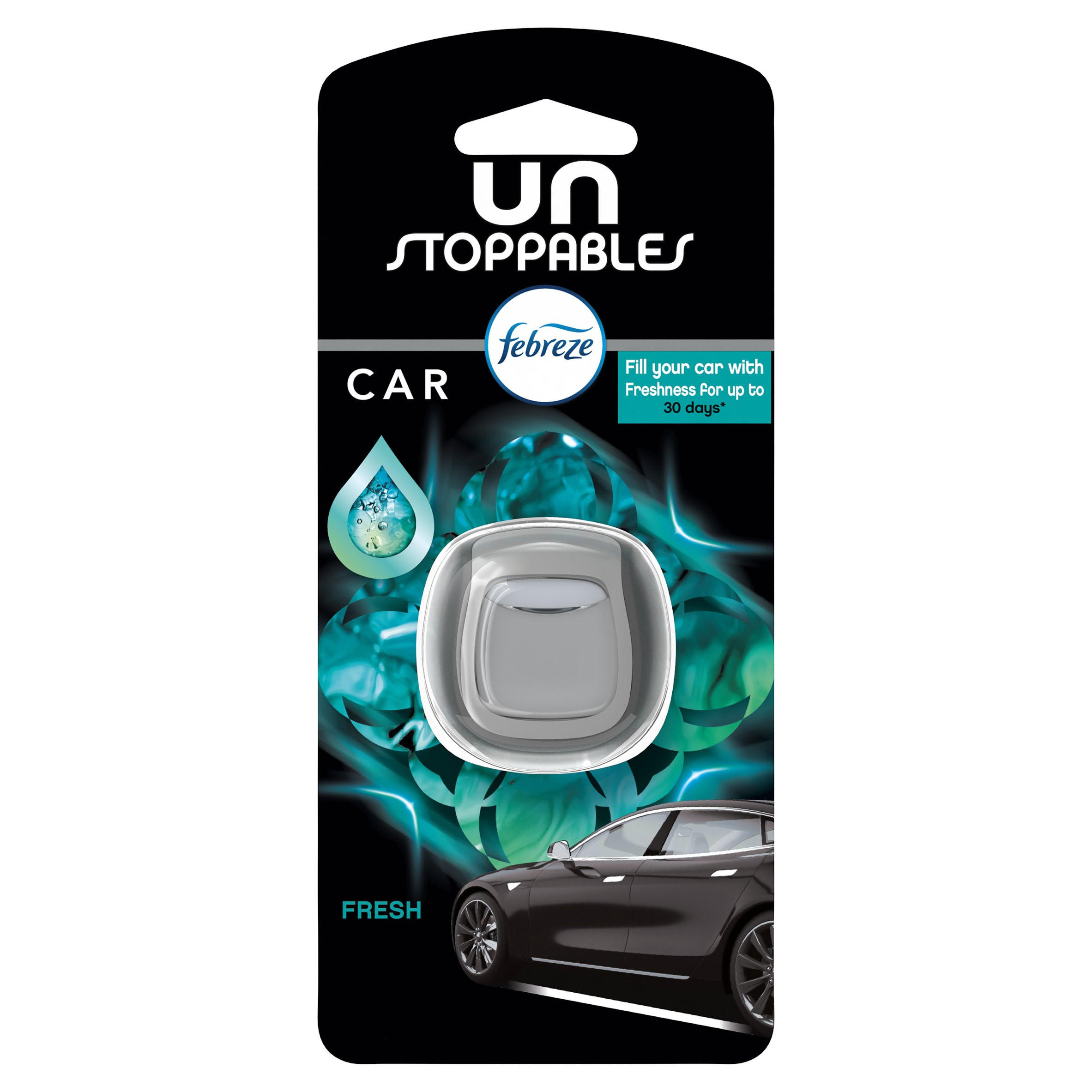 Febreze Unstoppables Fresh Car Air Freshener 2ML Home Accessories