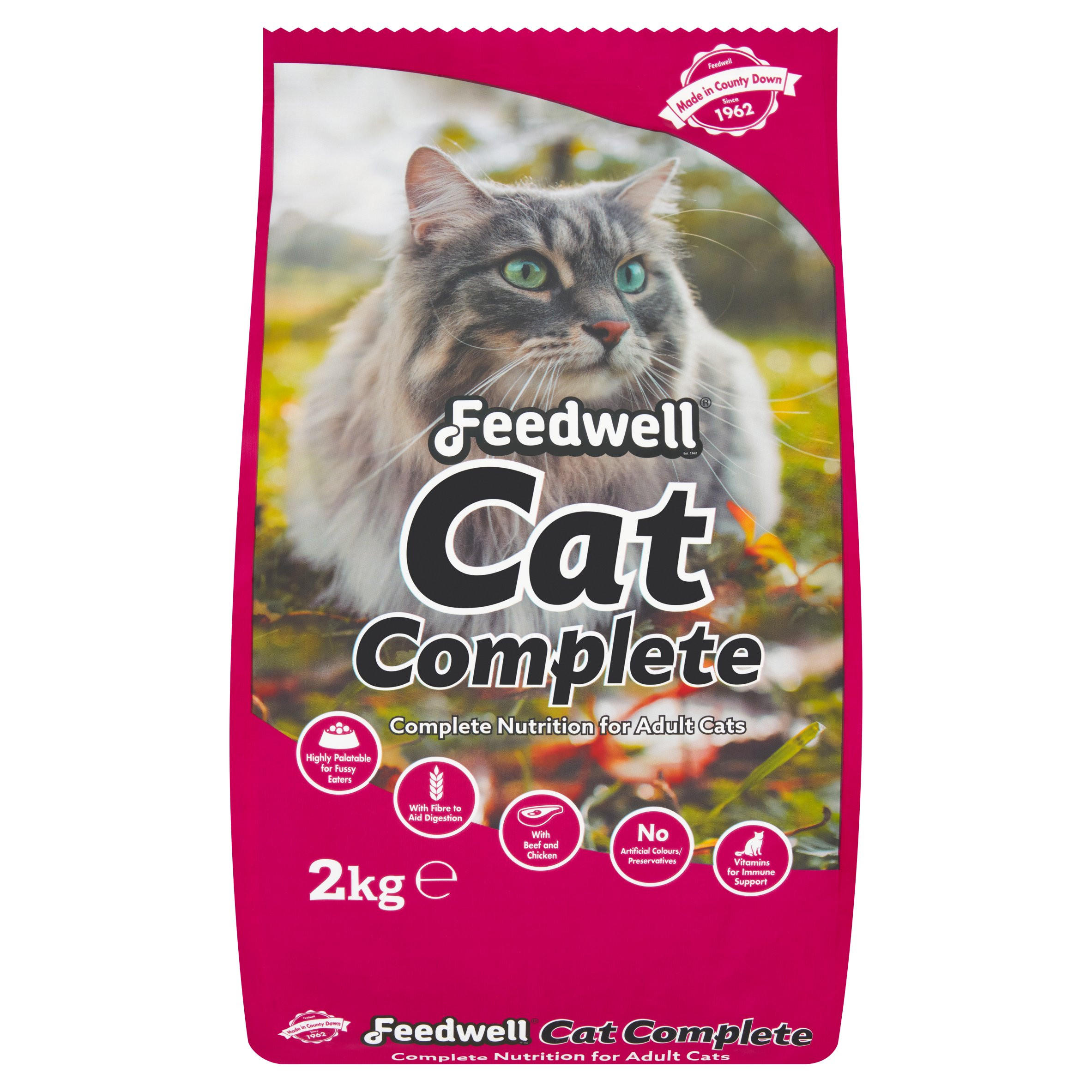 Feedwell Cat Complete Nutrition for Adult Cats 2kg