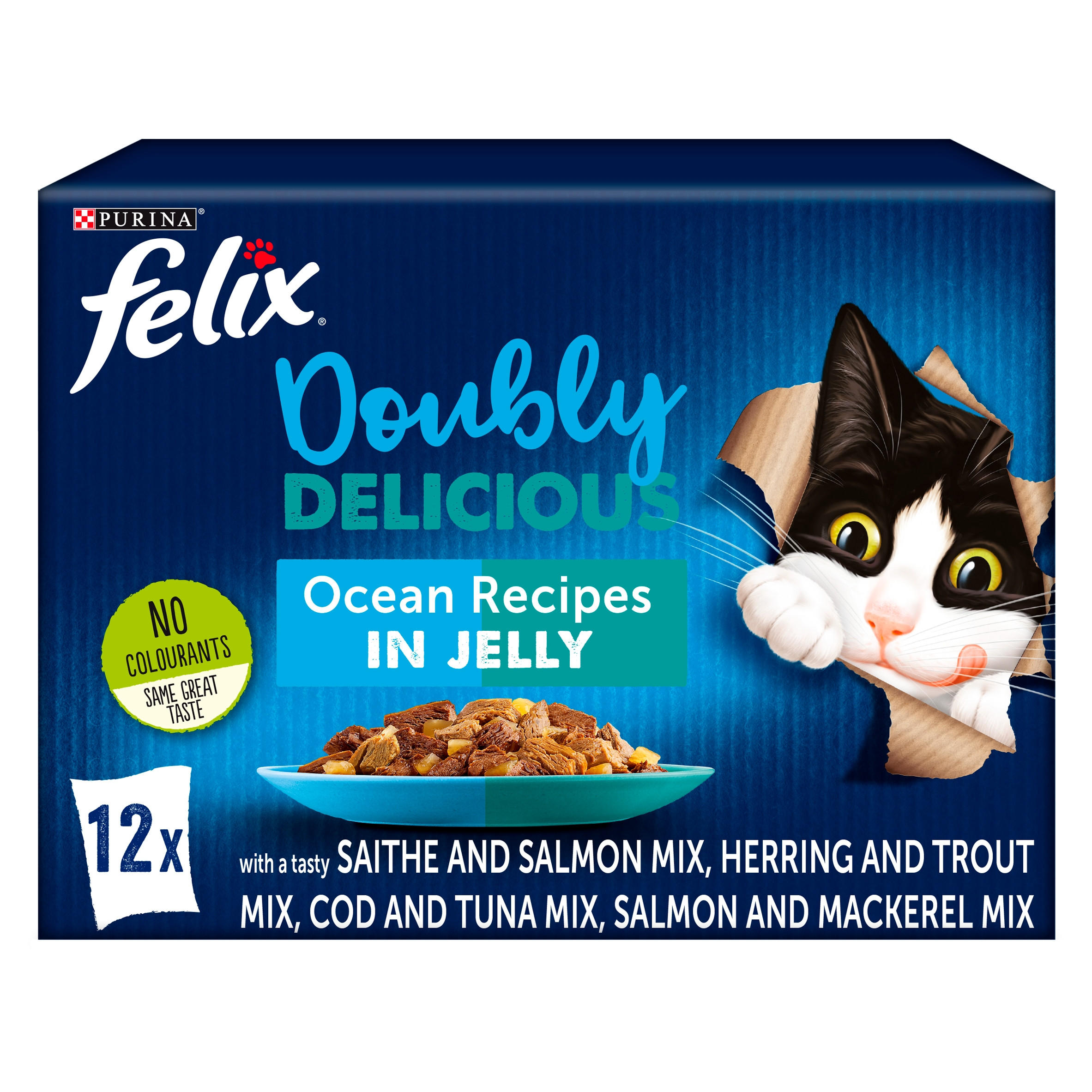 Felix As Good As It Looks Doubly Delicious Ocean Recipes in Jelly