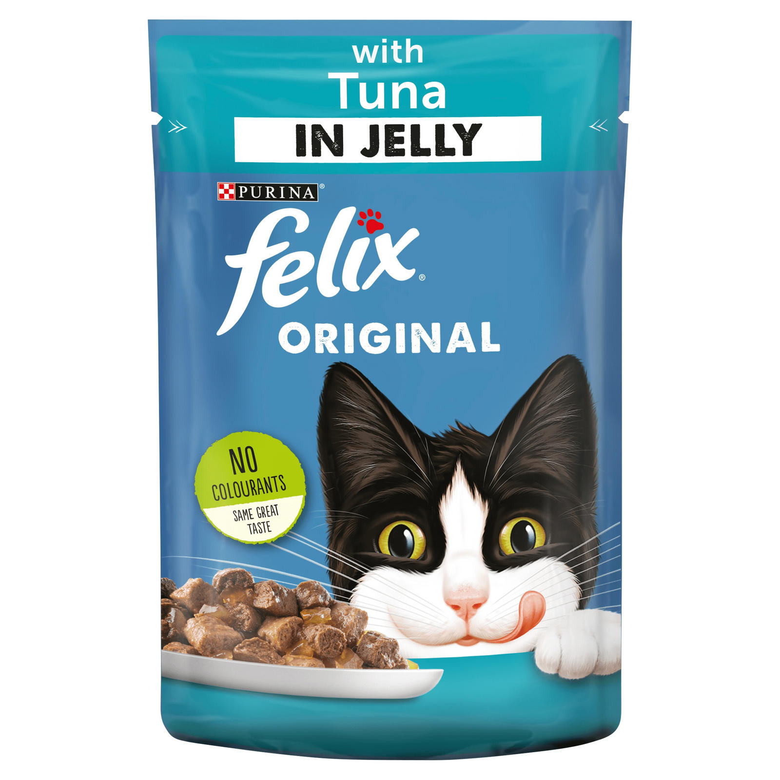 Felix Original with Tuna in Jelly 100g | Cat Food | Iceland Foods