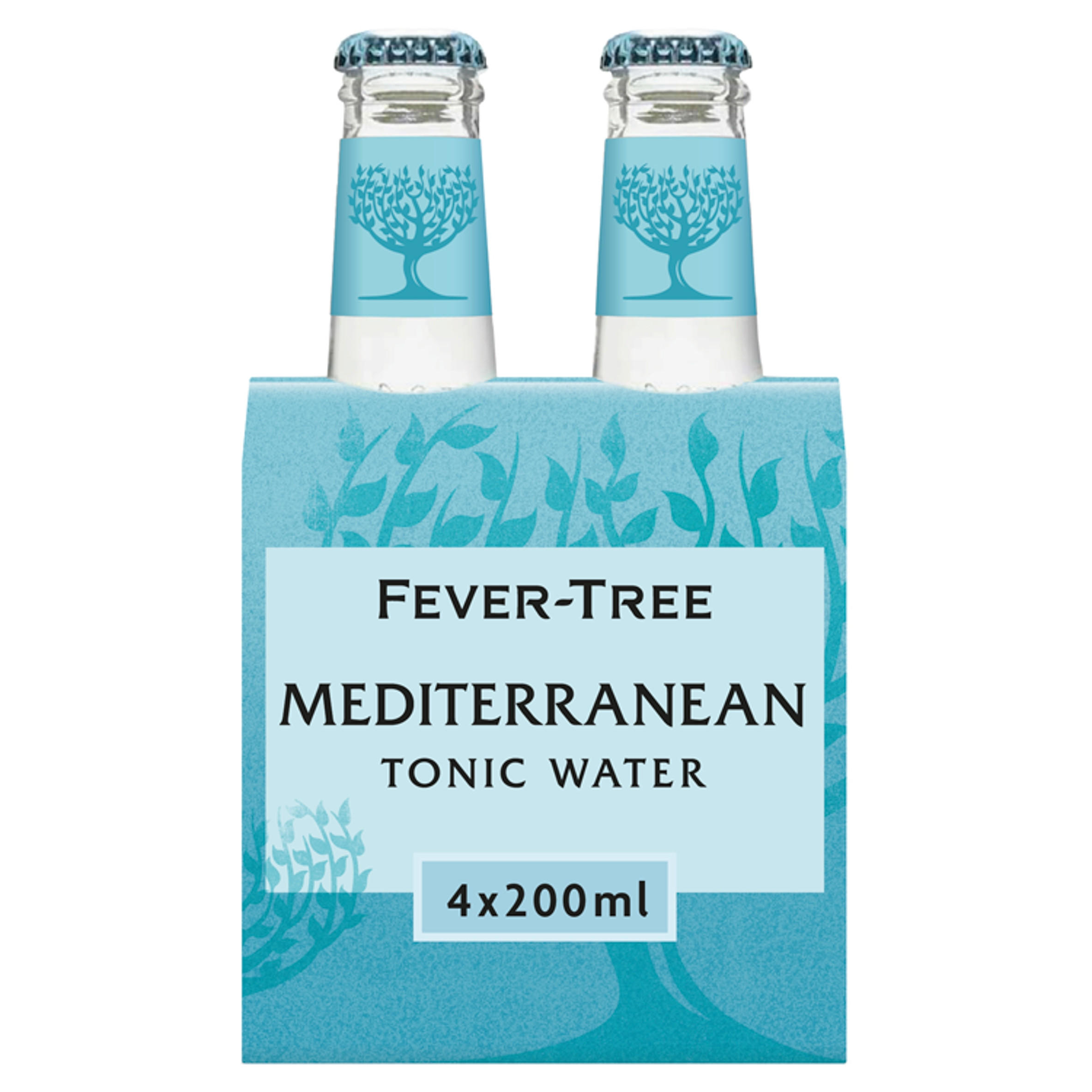 FeverTree Mediterranean Tonic Water 4 x 200ml Multipacks Iceland Foods