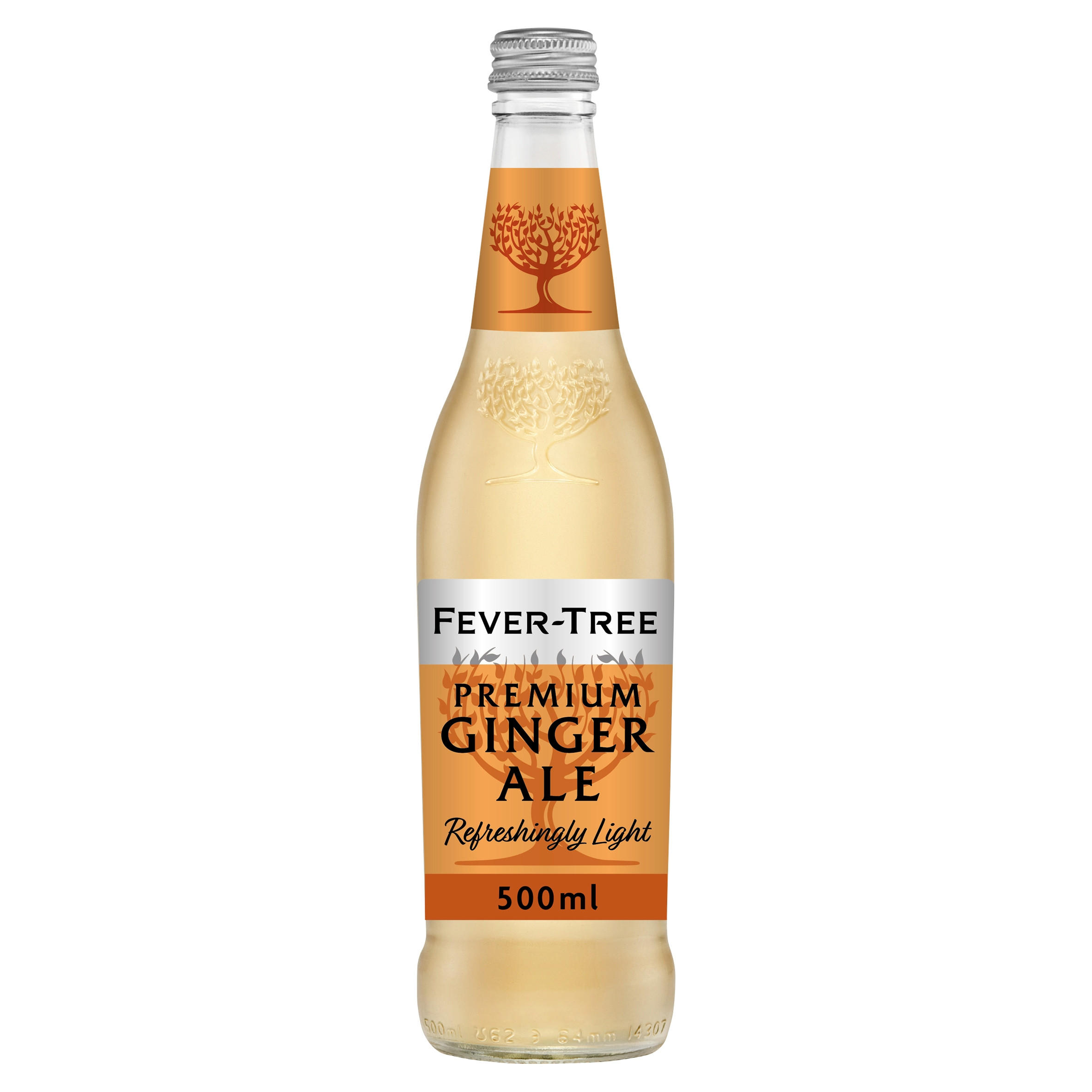 Fever-Tree Premium Ginger Ale Refreshingly Light 500ml | Bottled Drinks 