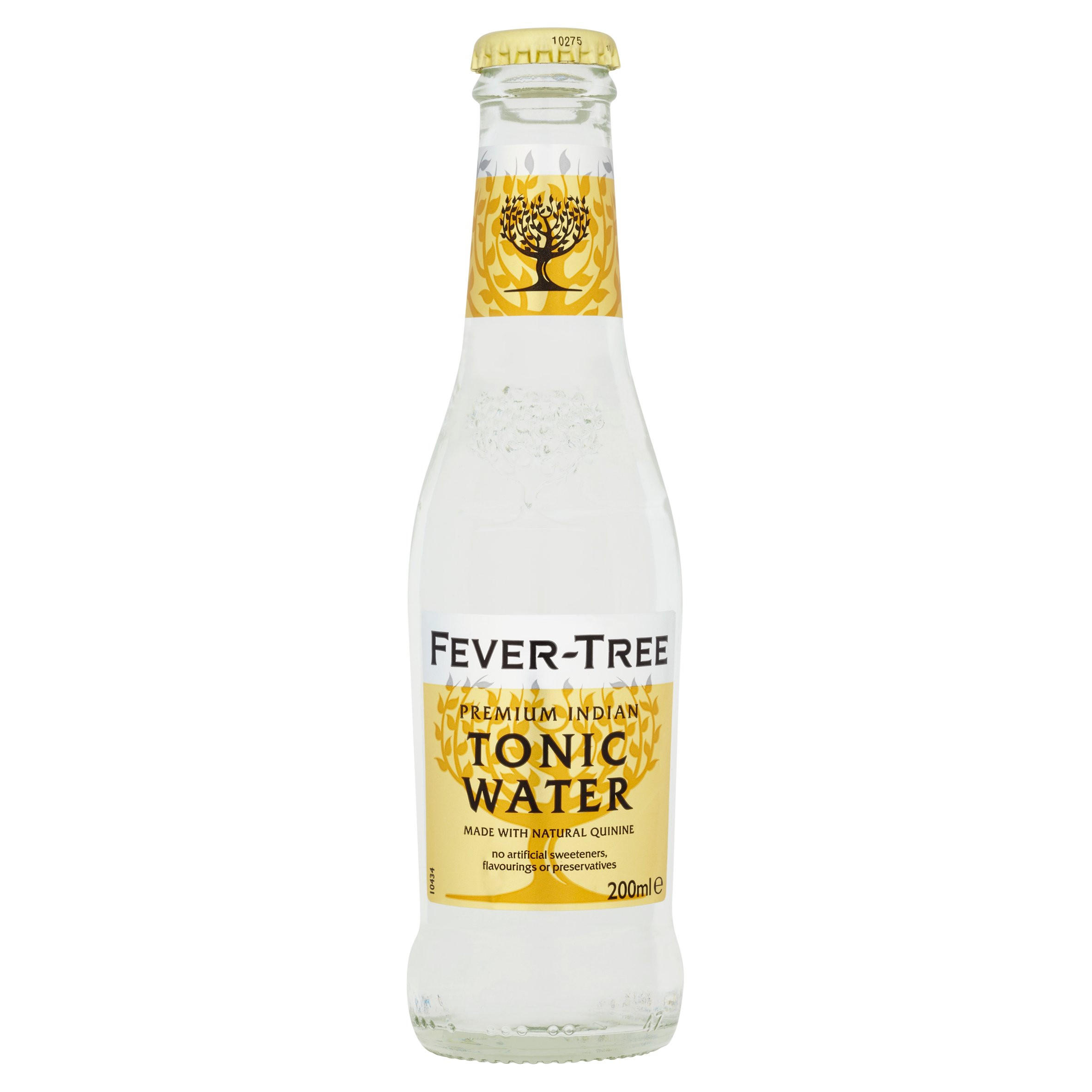 FeverTree Premium Indian Tonic Water 200ml Bottled Drinks Iceland Foods