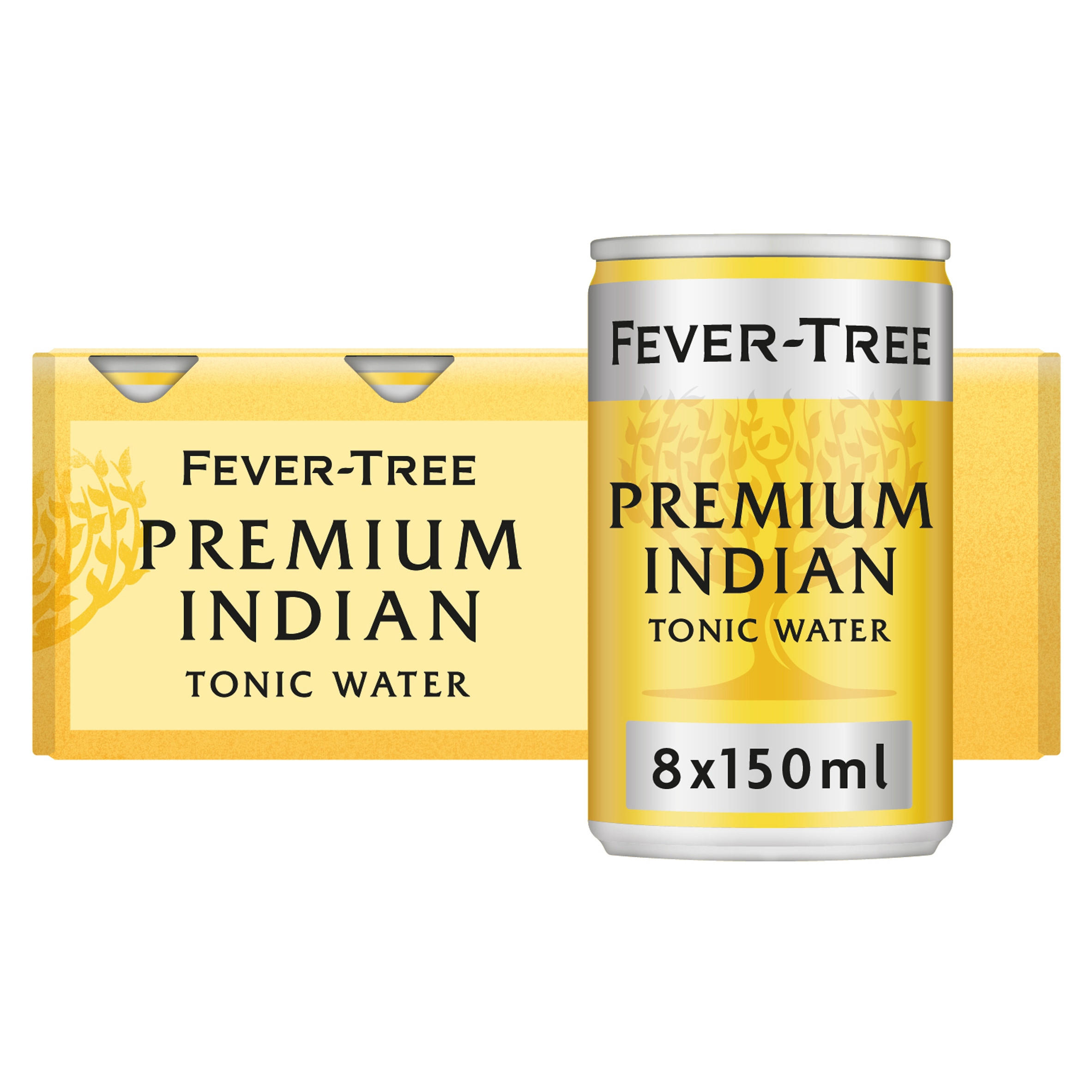 FeverTree Premium Indian Tonic Water 8 x 150ml Multipacks Iceland Foods