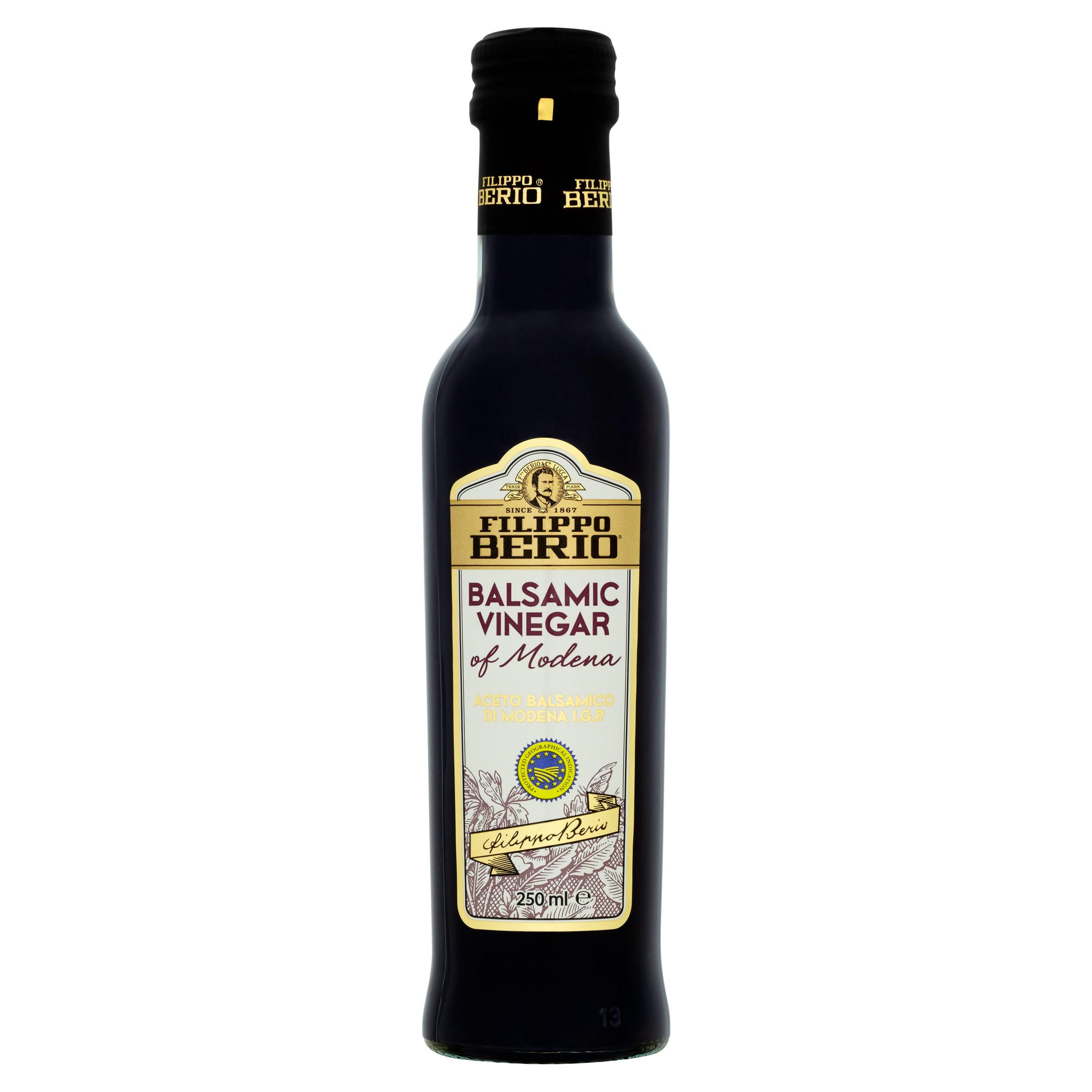Filippo Berio Balsamic Vinegar of Modena 250ml Salt, Pepper & Vinegar