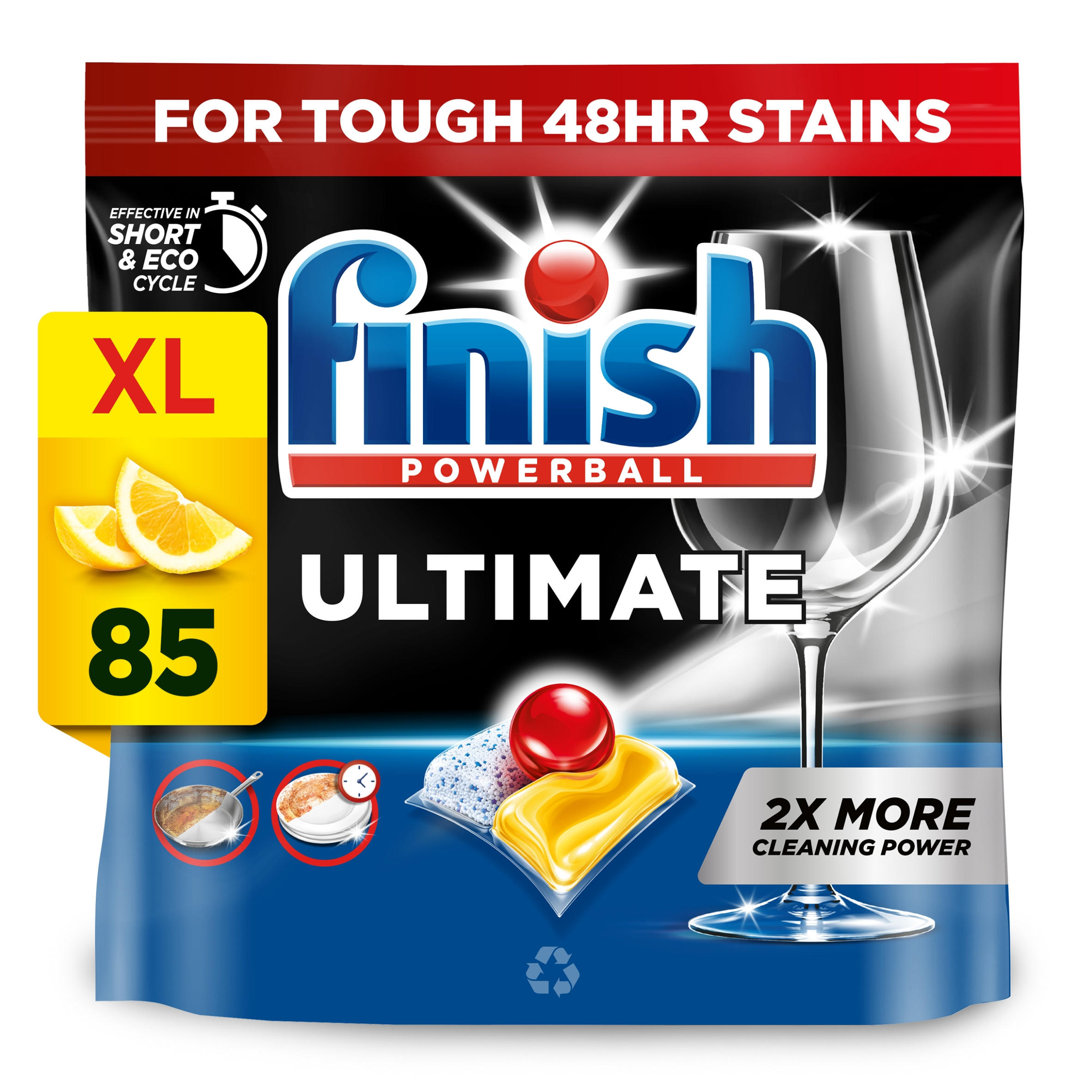 Finish Ultimate Plus All In One Dishwasher Tablets