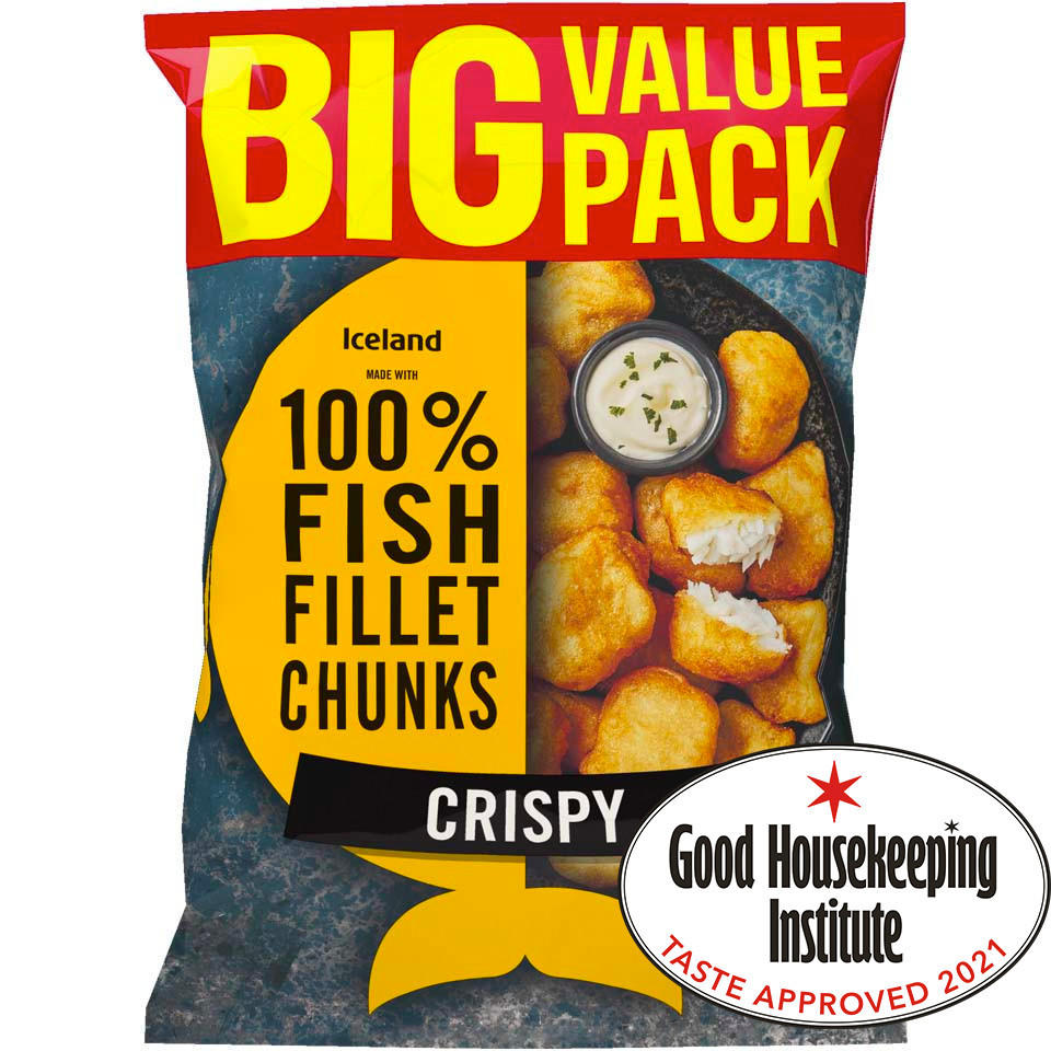 Iceland Made with 100% Fish Fillet Chunks Crispy 700g