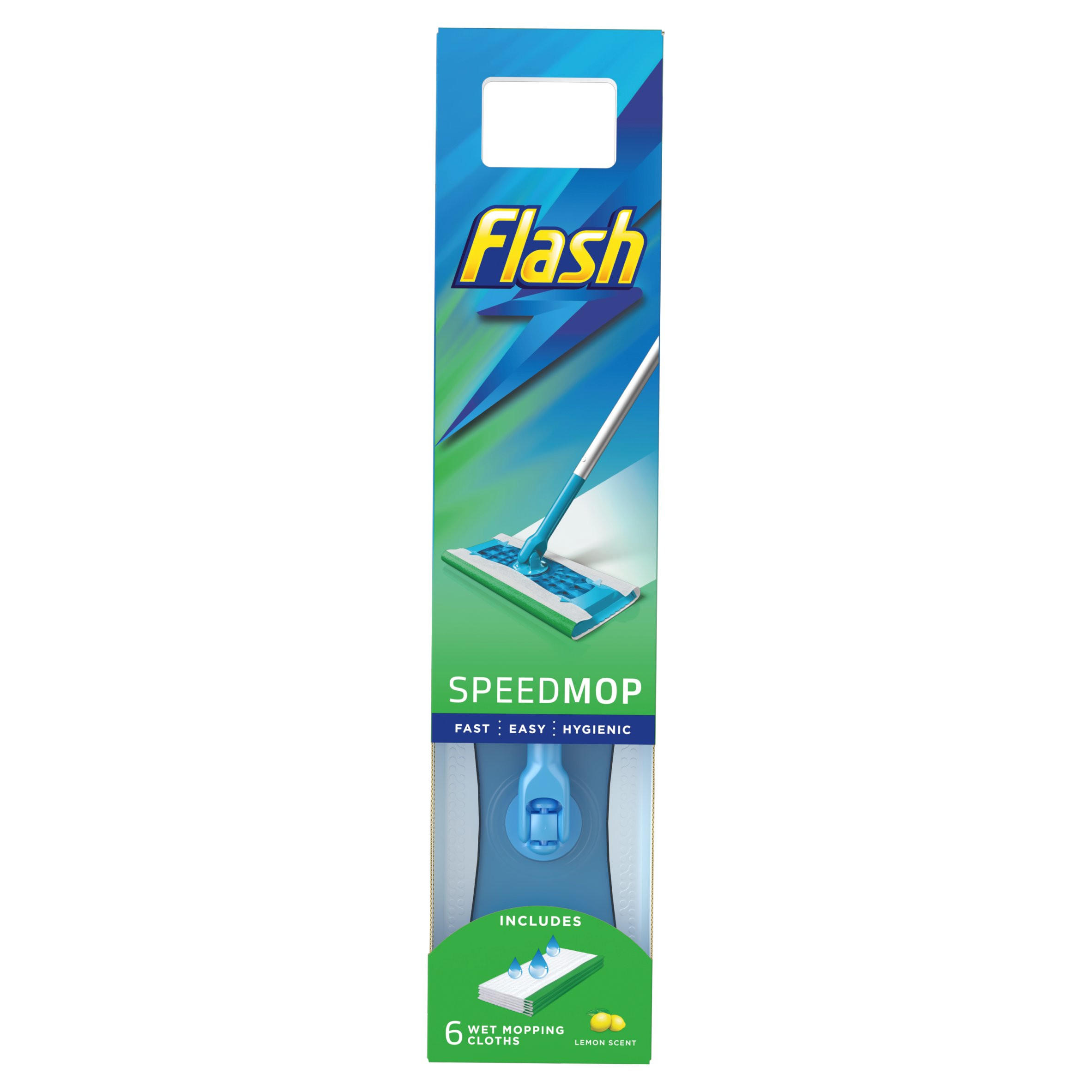 Flash Speedmop Floor Cleaner Starter Kit, Fast Easy & Hygienic Floor