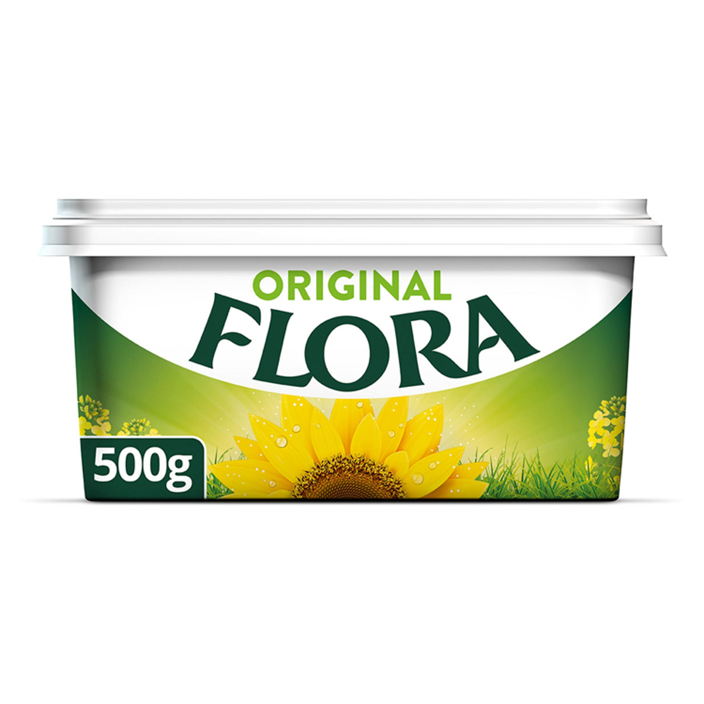 Flora Original Dairy Free Spread 500g Butter & Margarine Iceland Foods