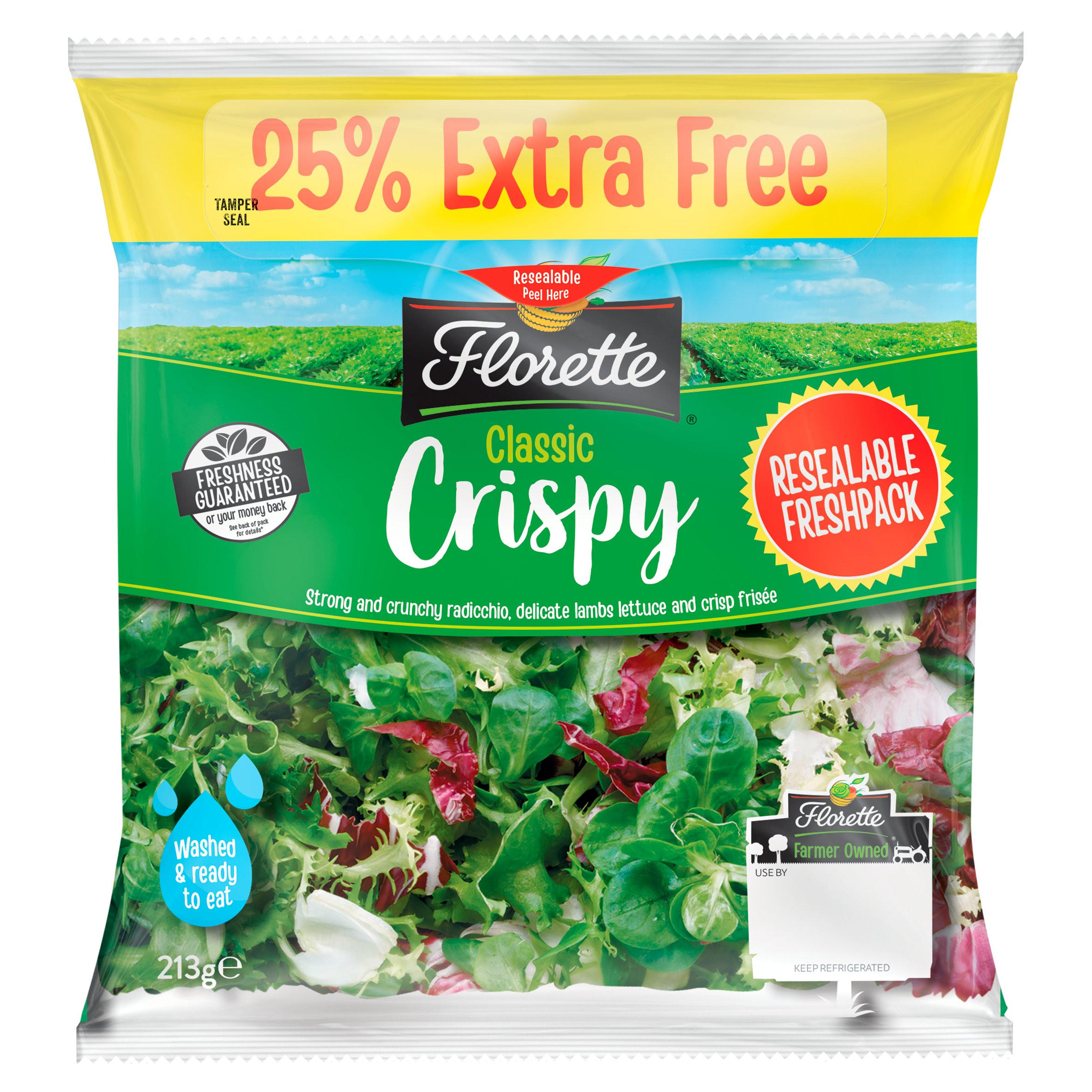 Florette Classic Crispy 213g Salads Iceland Foods