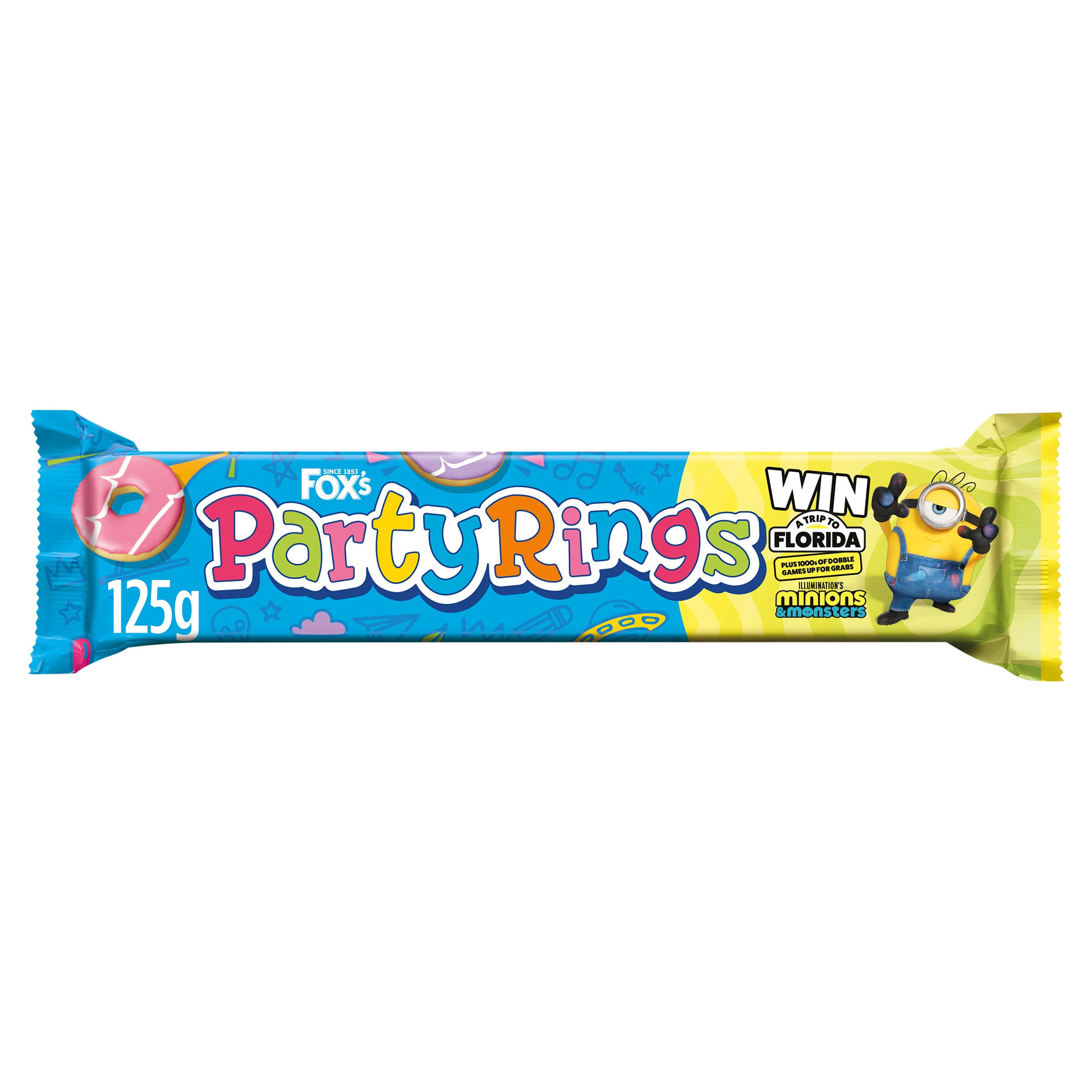 Fox's 125g Biscuits Party Rings Tray