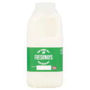 Freshways Semi Skimmed Milk 1 Pint 568ml Milk Iceland Foods