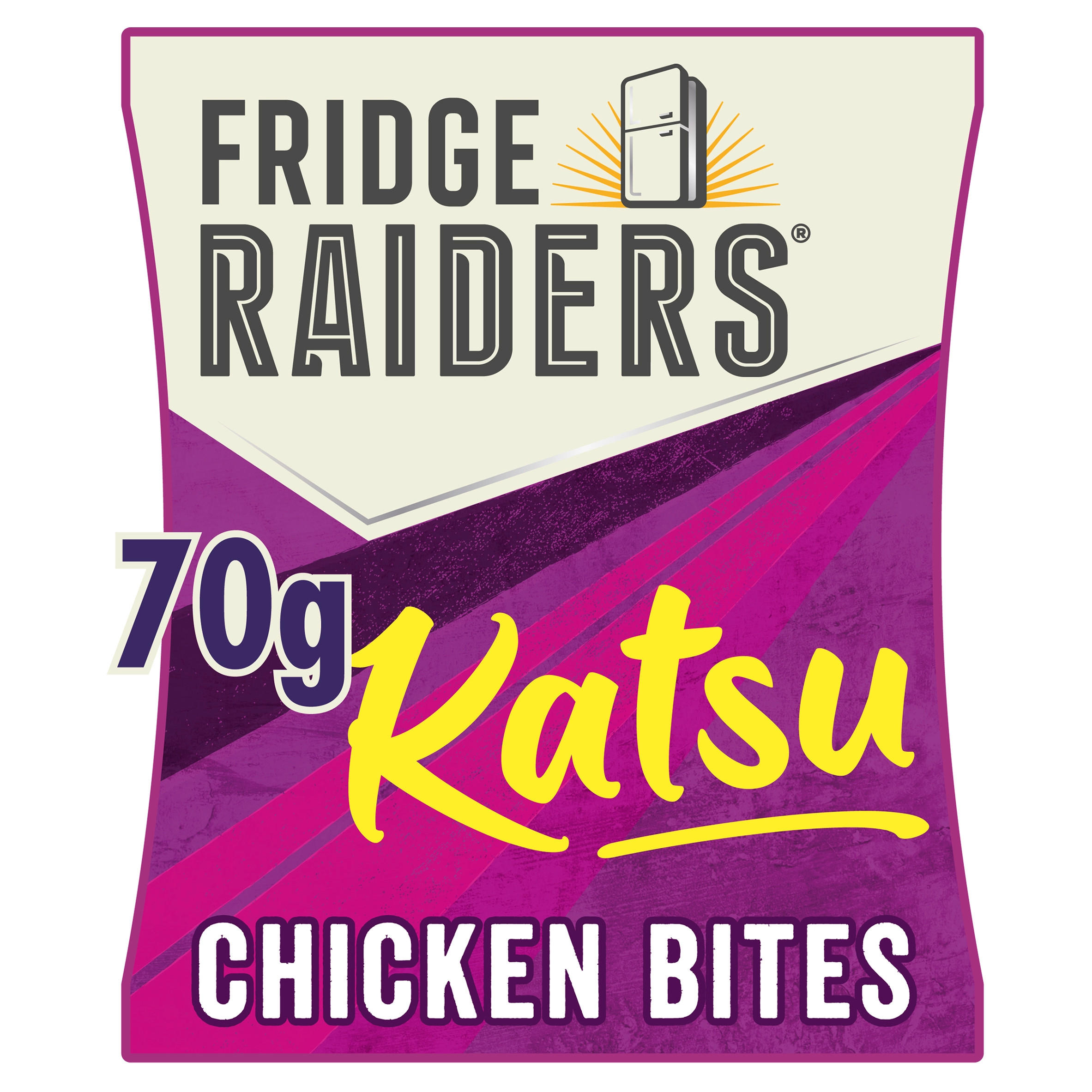 Fridge Raiders Katsu Chicken Snack Bites 70g Chicken & Turkey