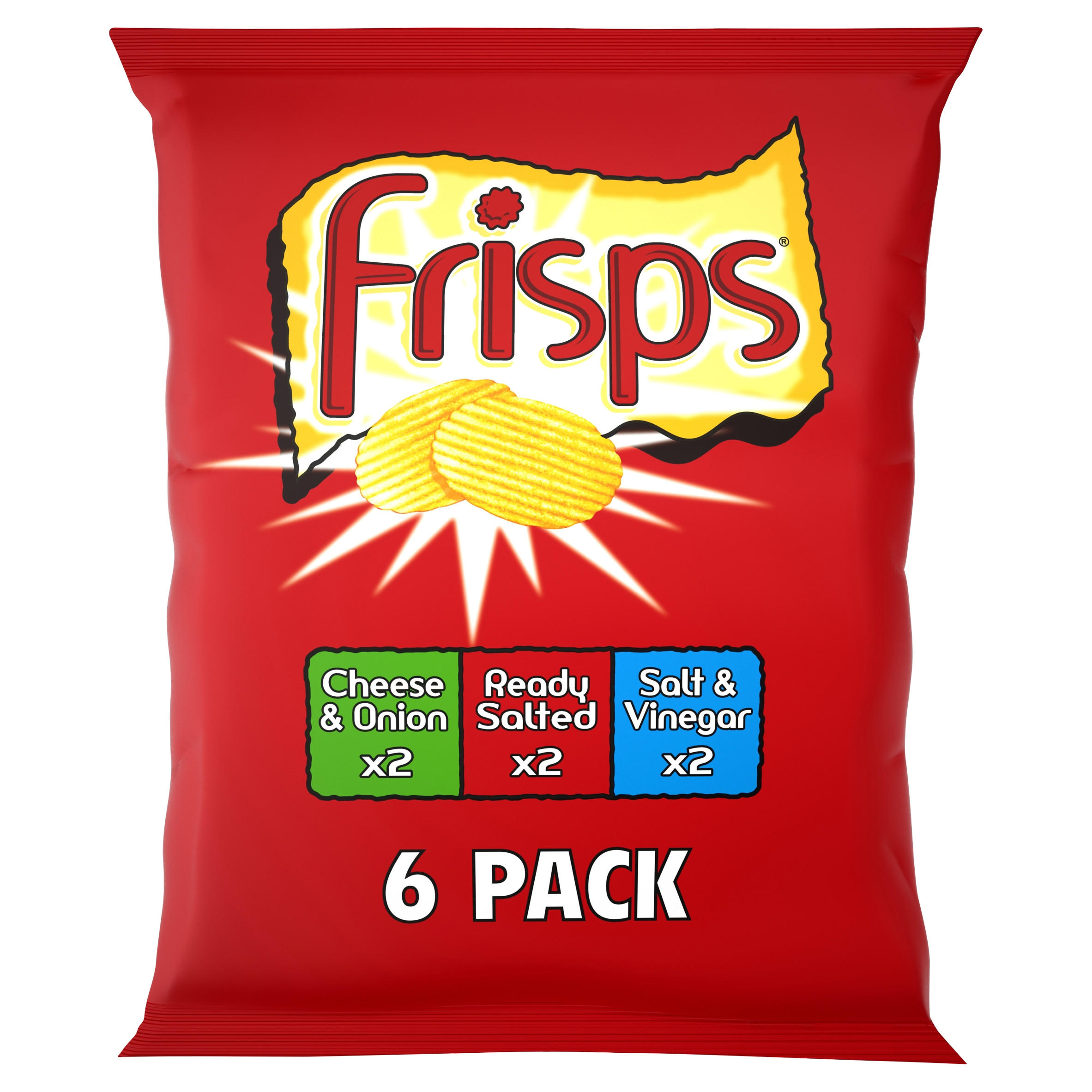 Frisps Variety Multipack Crisps 6 X 25 5g Multipack Crisps Iceland Frisps Variety Multipack Crisps 6 X 25 5g Multipack Crisps Iceland