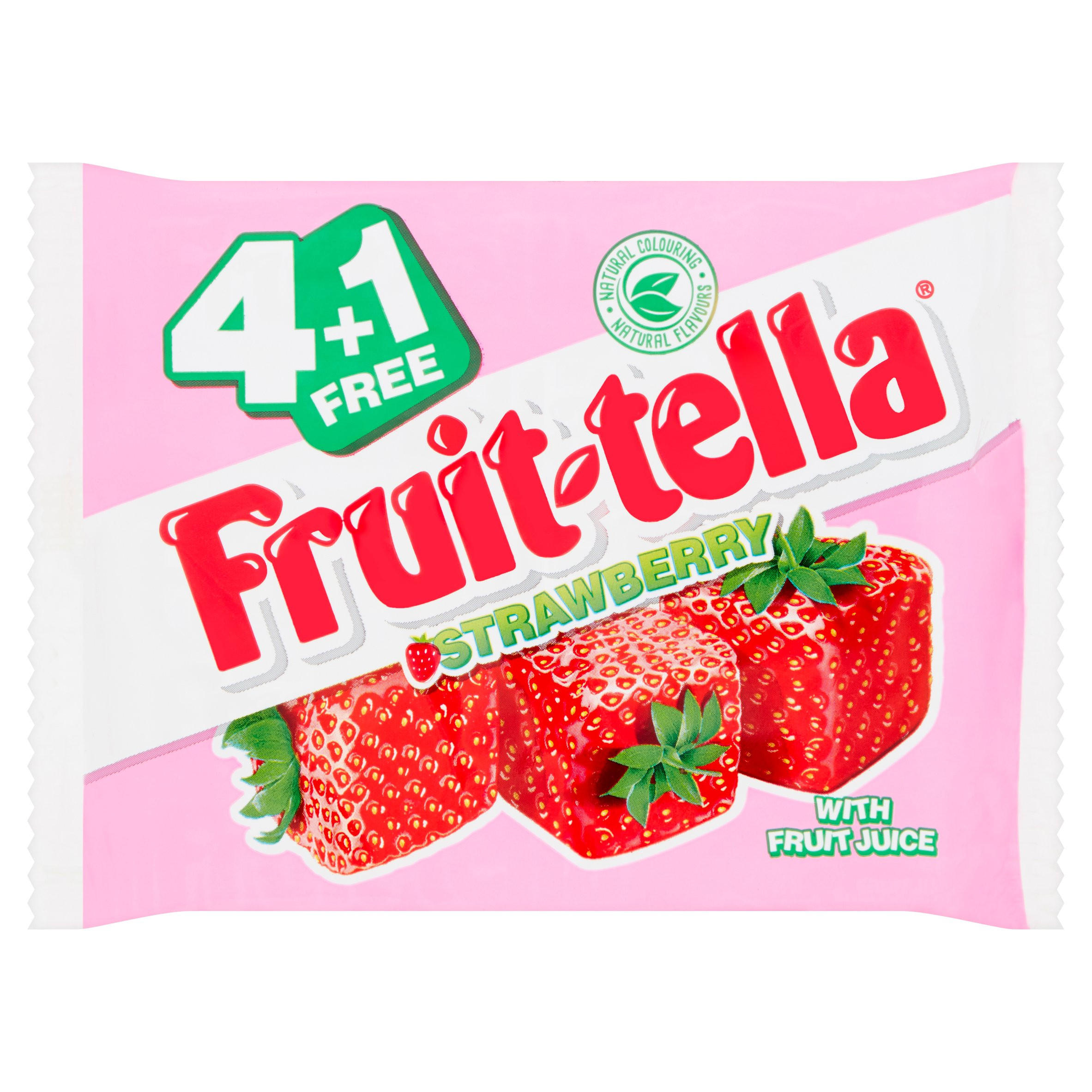 Fruittella Strawberry Multipack 5 x 41g | Sweets | Iceland Foods