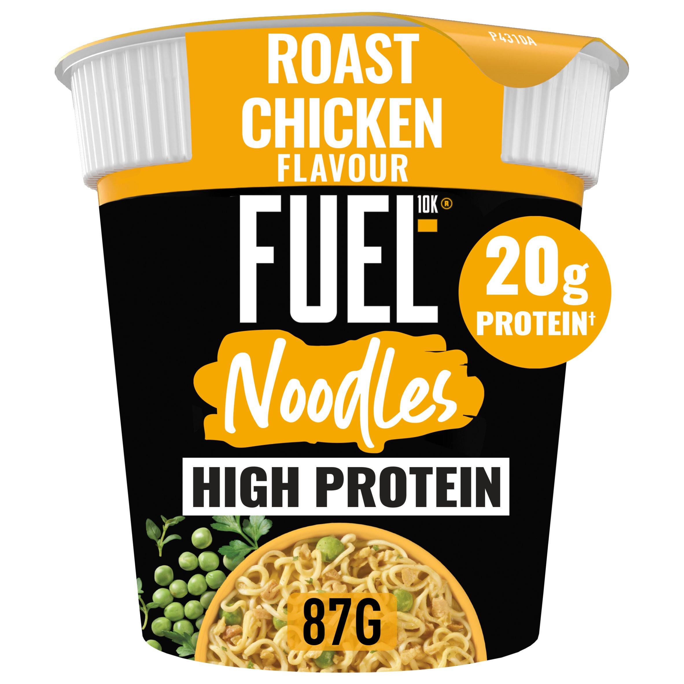 FUEL10K High Protein Roast Chicken Instant Noodles Snack Pot
