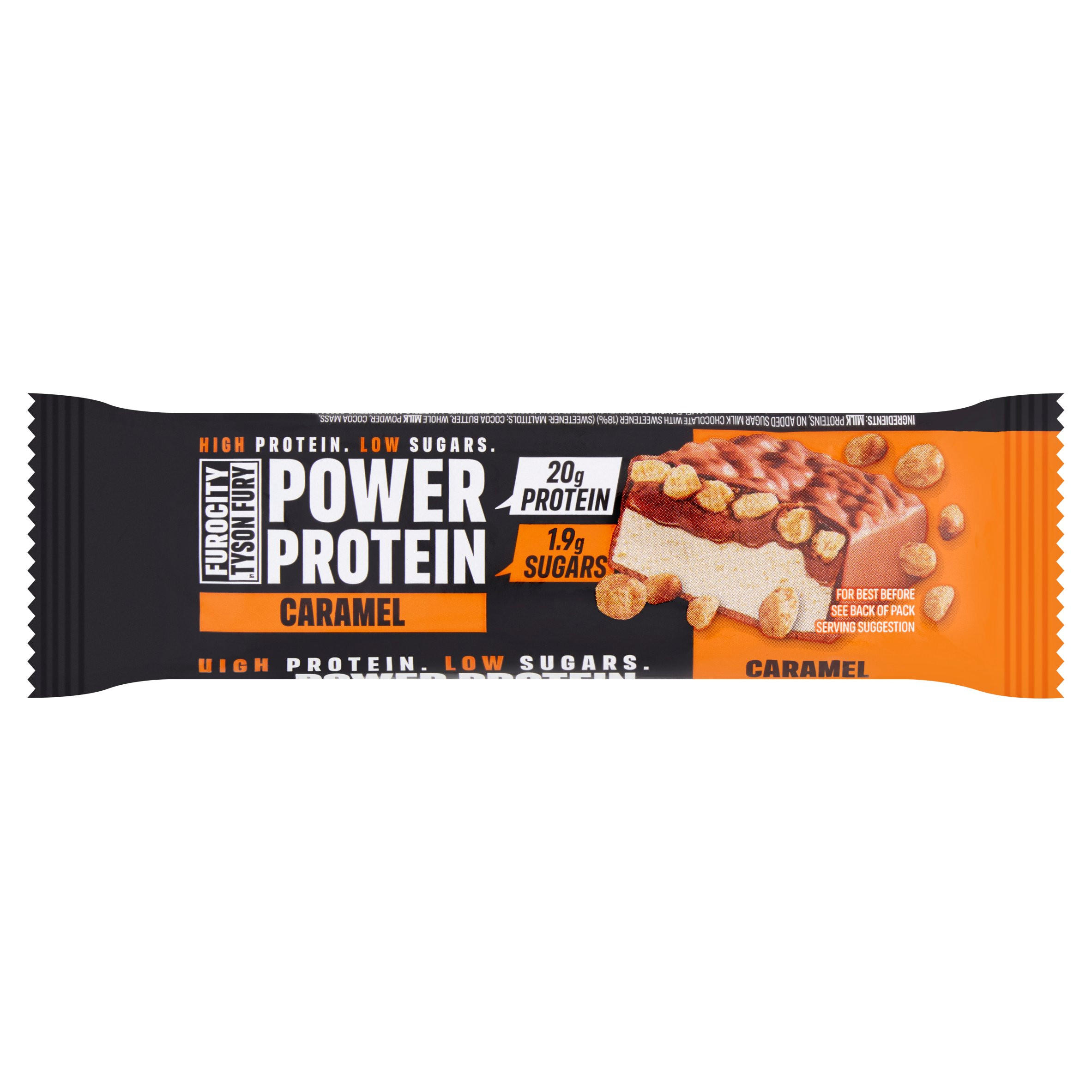 Furocity by Tyson Fury Caramel Power Protein 60g Cereal Bars