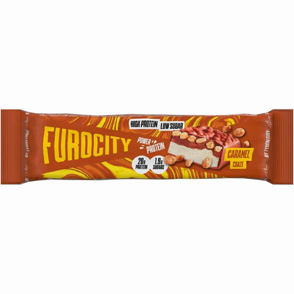 Furocity by Tyson Fury Caramel Power Protein 60g, folic acid free