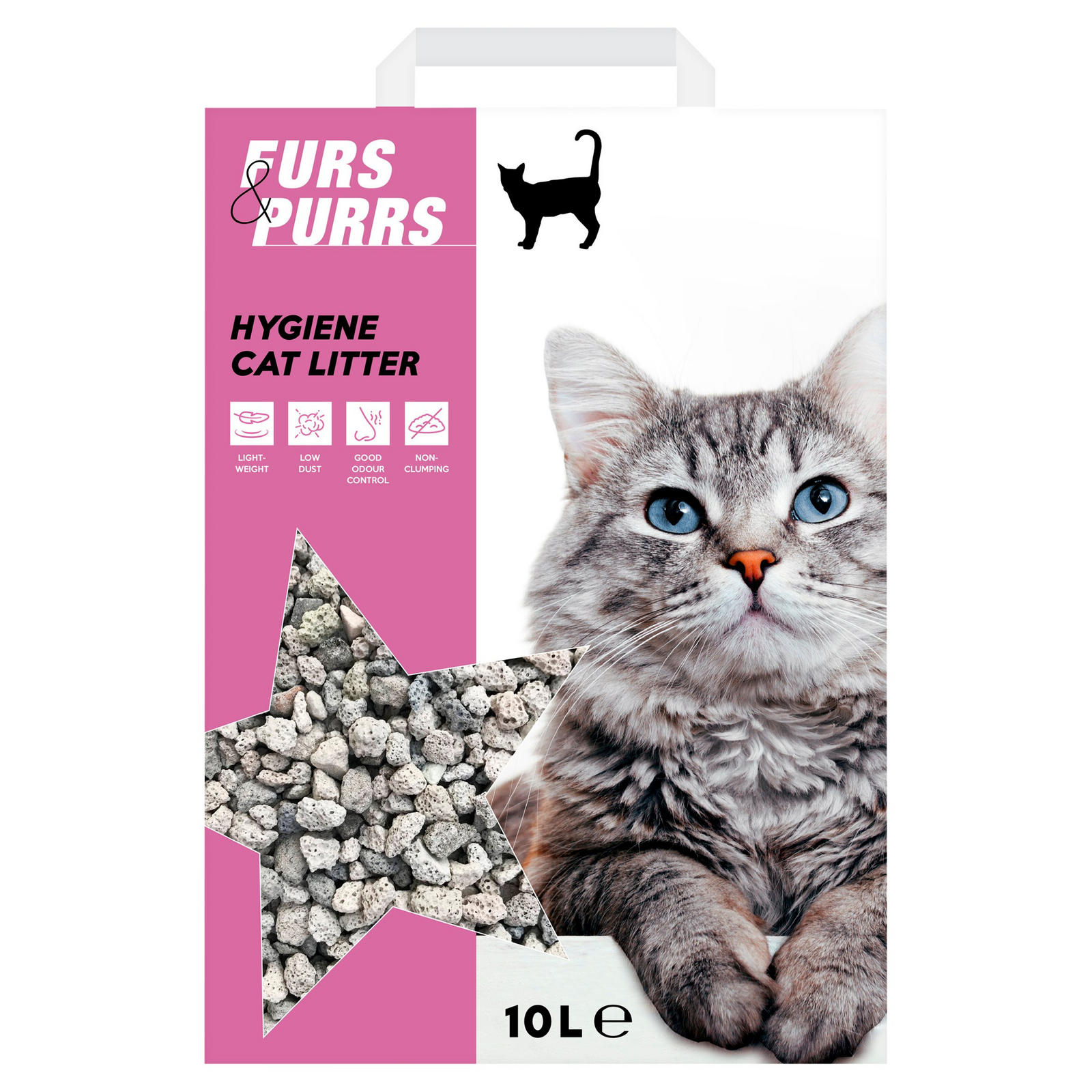 furs purrs hygiene cat litter 10l 79842 T1