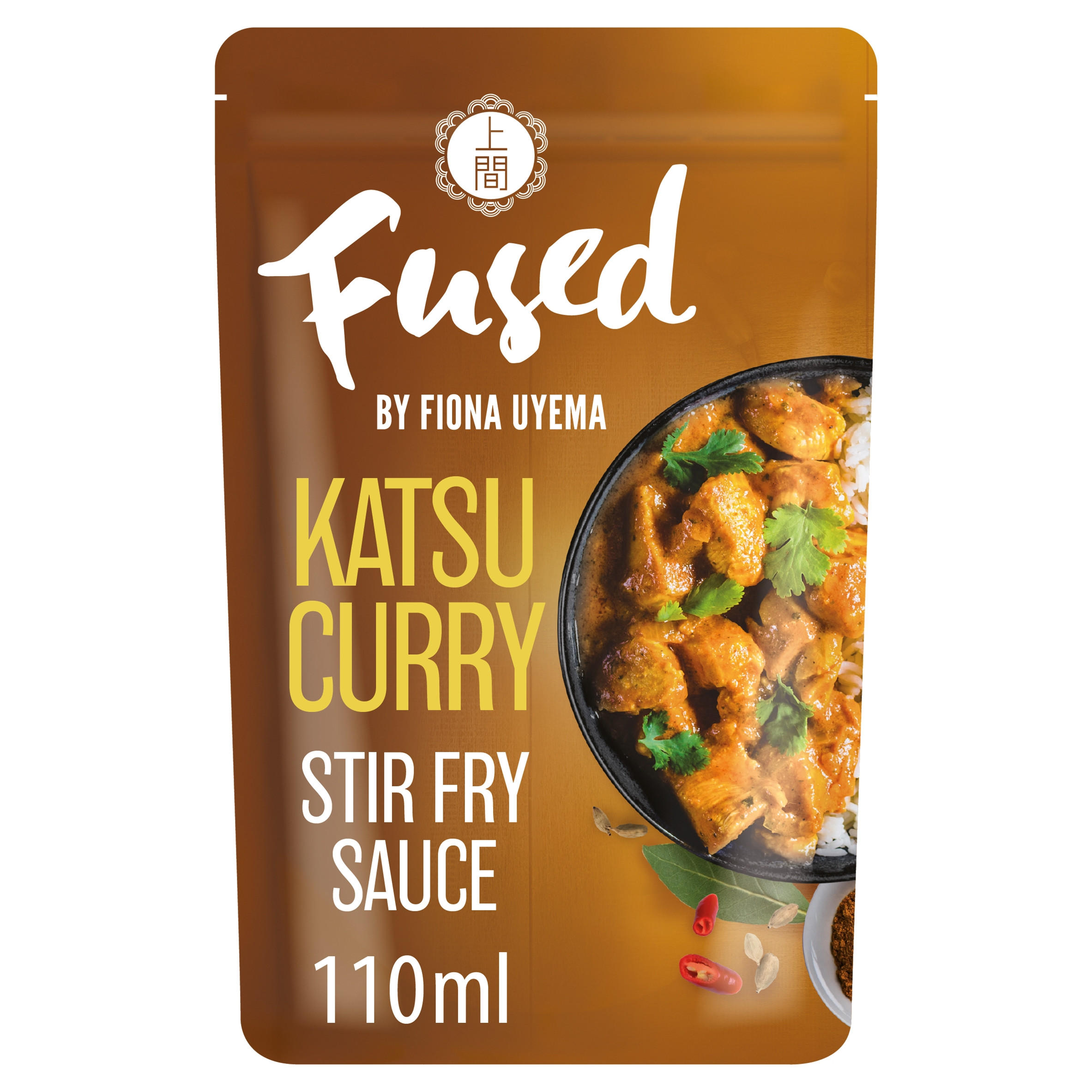 Fused by Fiona Uyema Katsu Curry Stir Fry Sauce 110ml Chinese and