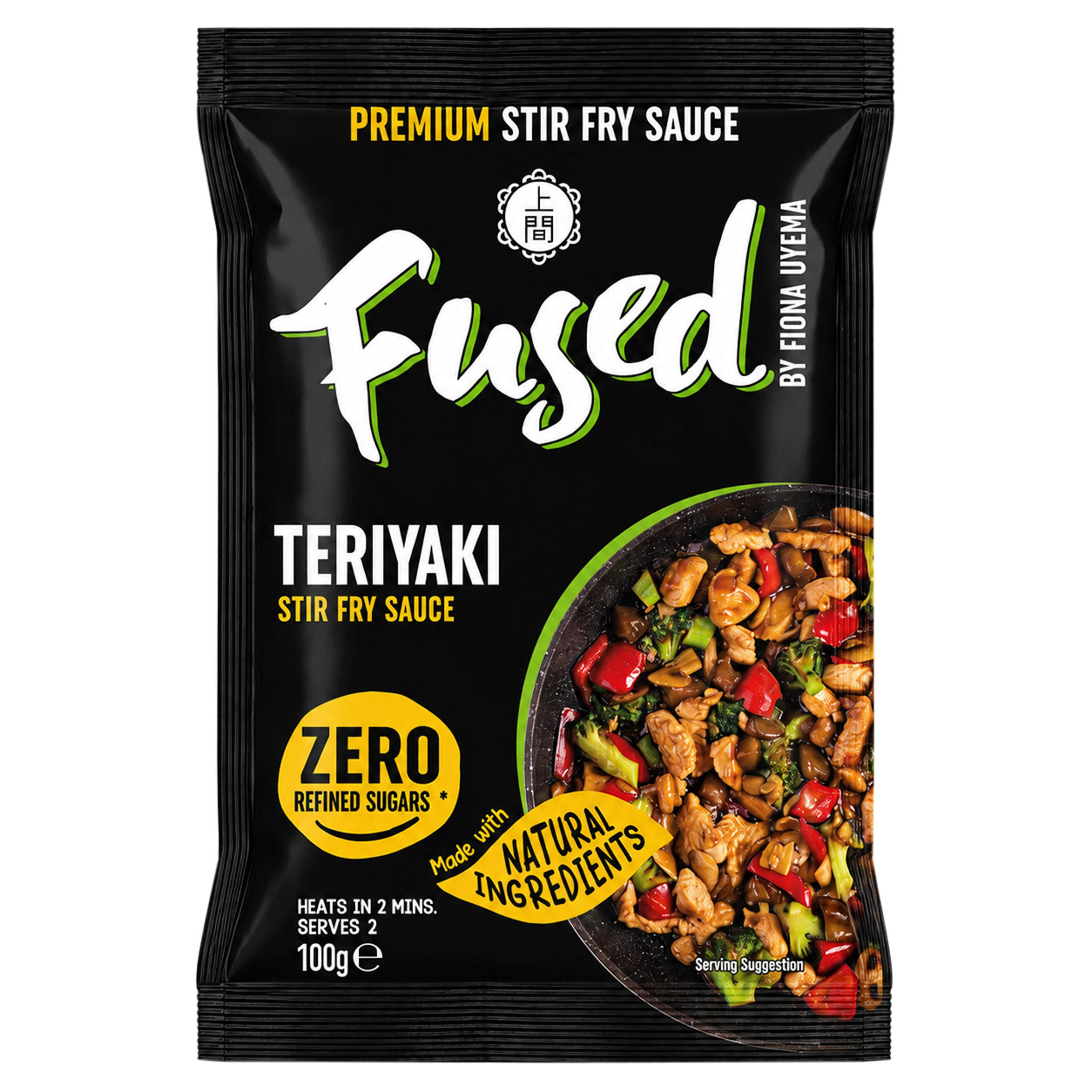 Fused by Fiona Uyema Teriyaki Stir Fry Sauce 100g, folic acid free