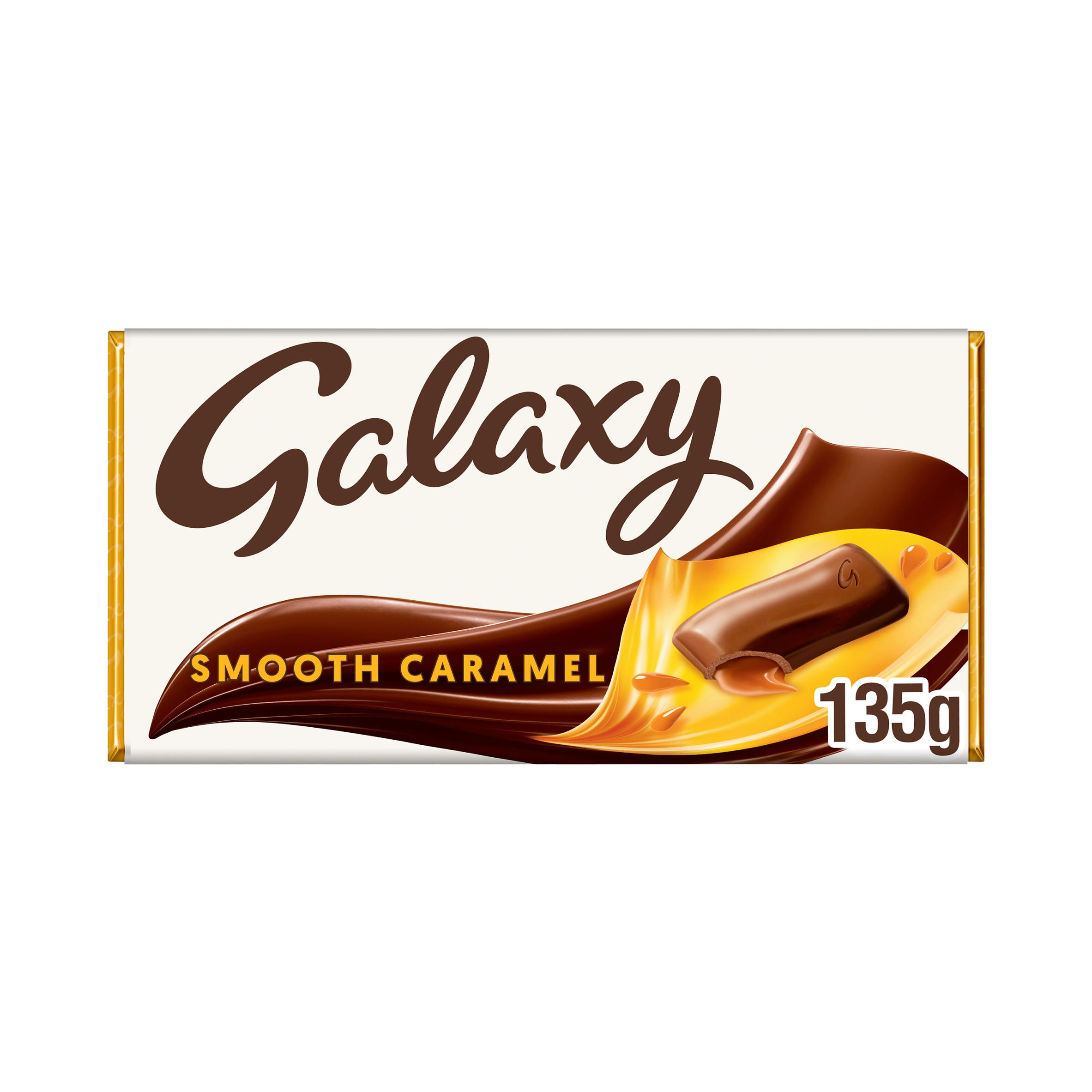 Galaxy Caramel Milk Chocolate Bar 135g
