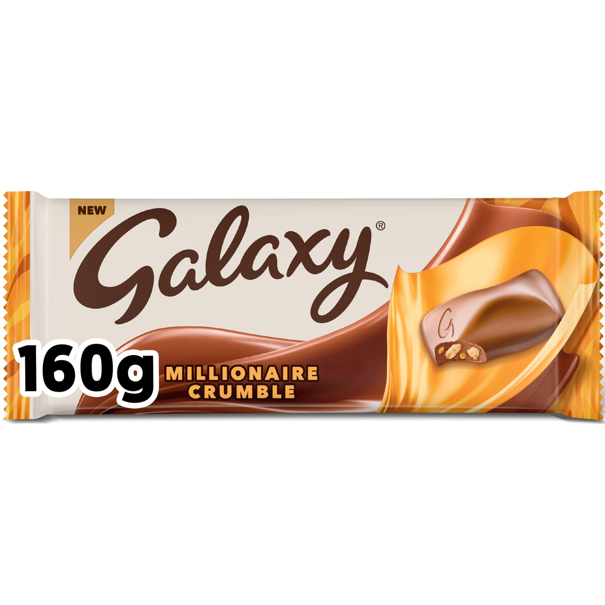 GALAXY Millionaire crumble 160g 1x22