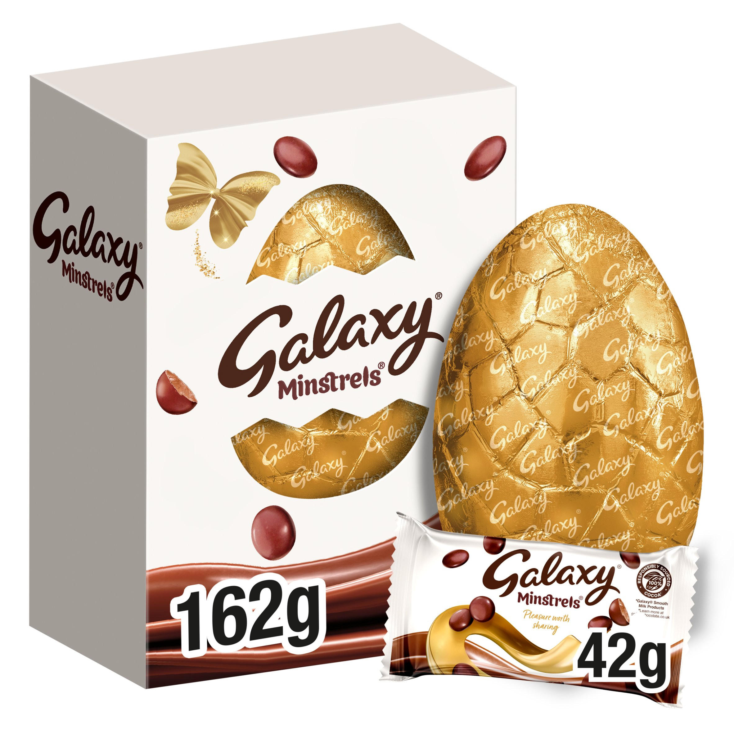 Galaxy Counters Milk Chocolate Buttons Pouch Bag 112g