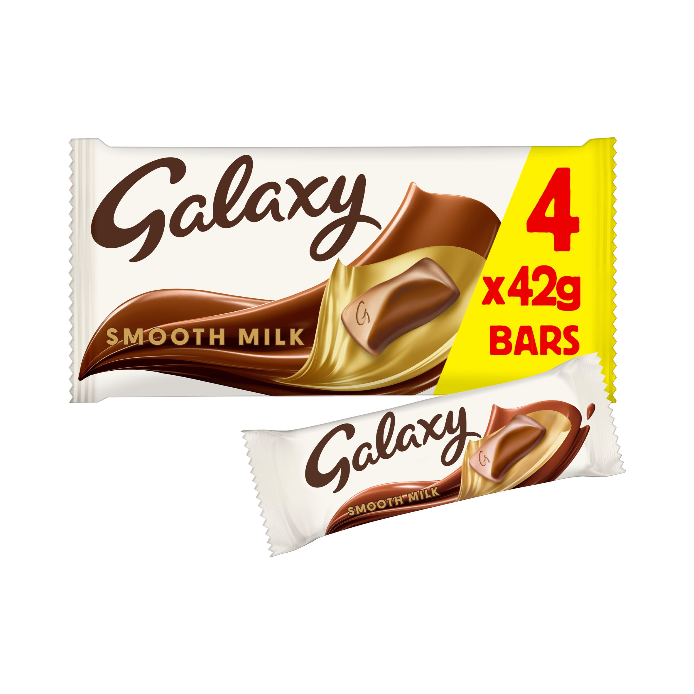 Galaxy Multipack Chocolate Bars 4 x 42g