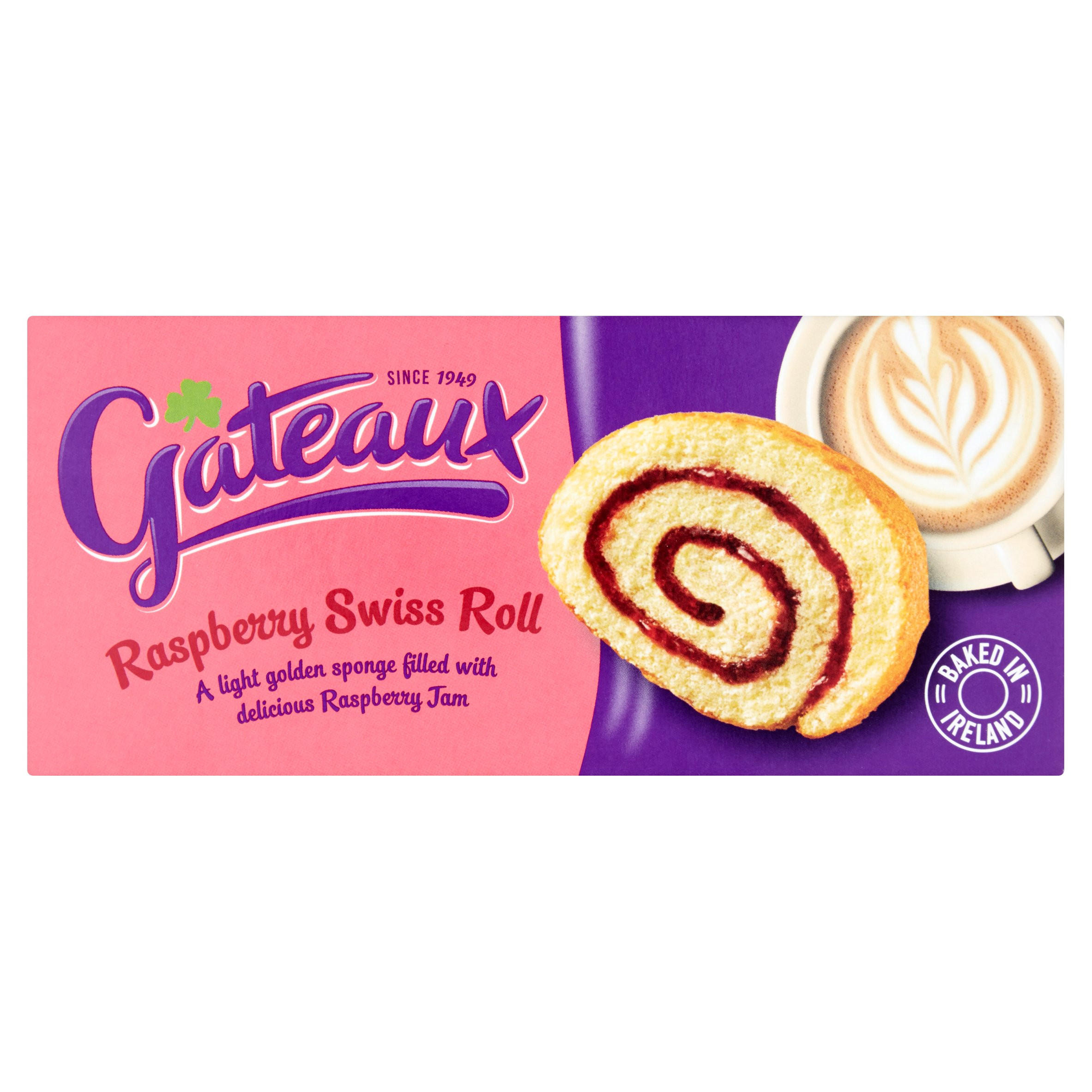 Gateaux Raspberry Swiss Roll 185g Mini Rolls & Cake Bars Iceland Foods