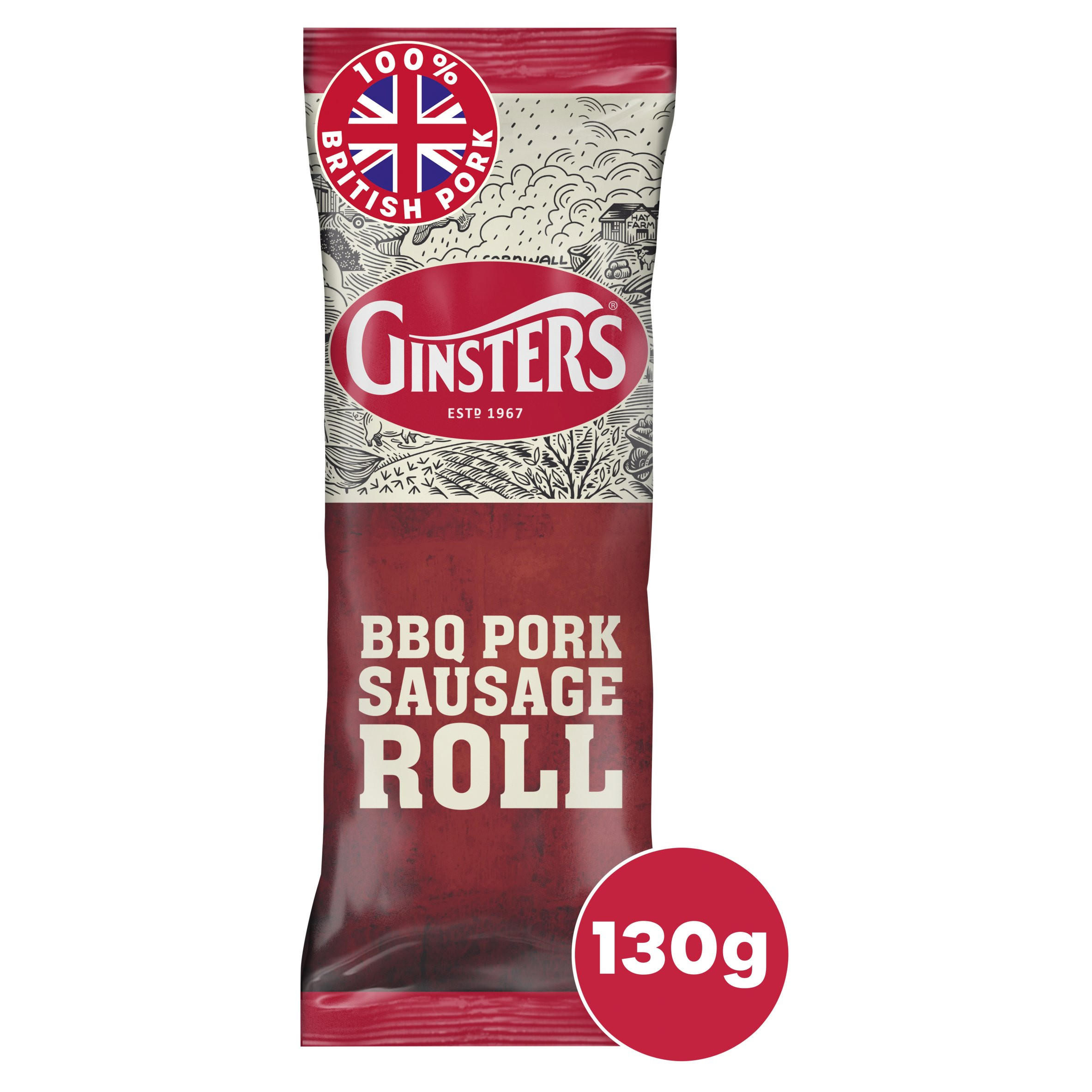 Ginsters Smoked Ham & Cheddar Pastry Toastie 130g