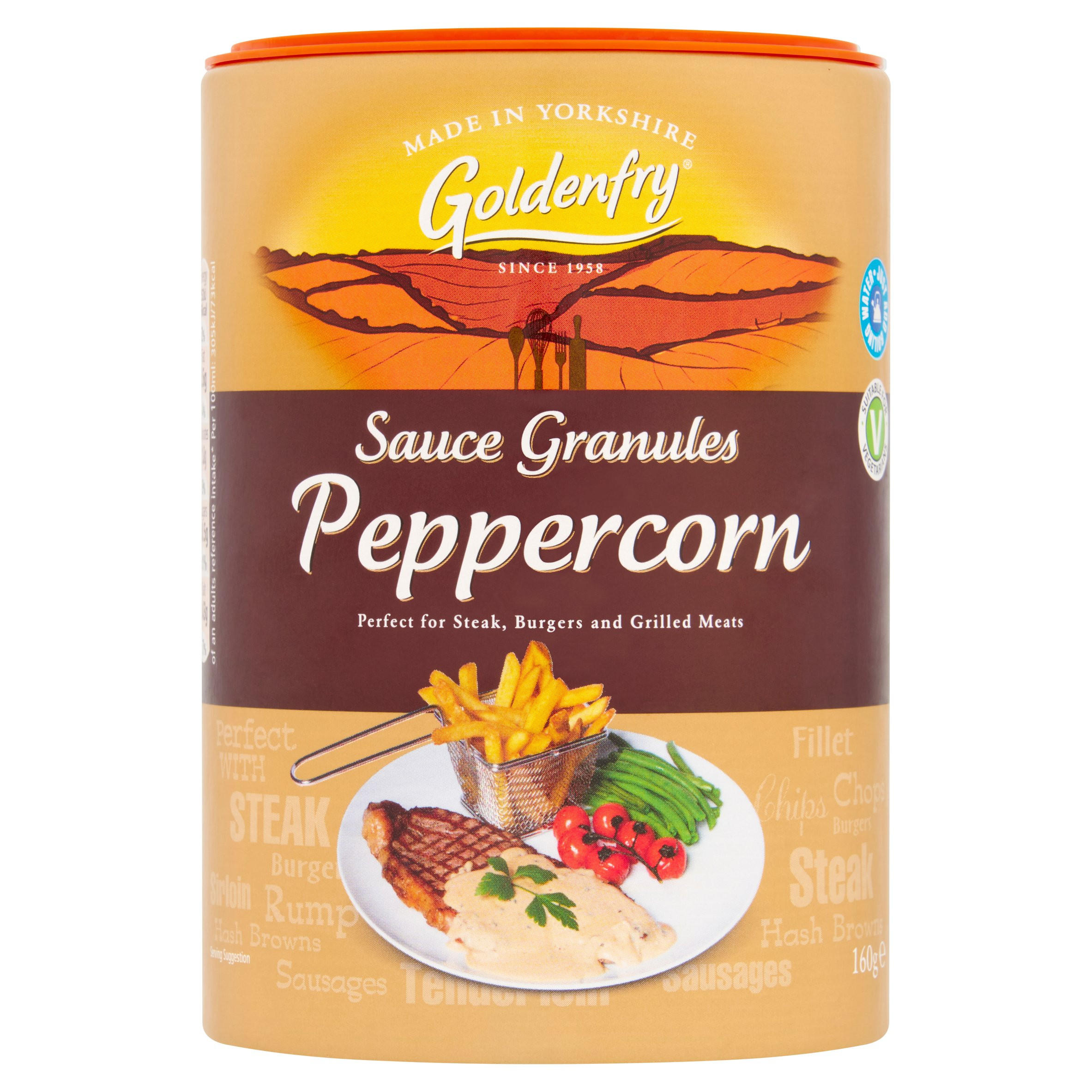 Goldenfry Sauce Granules Peppercorn 160g Iceland Foods
