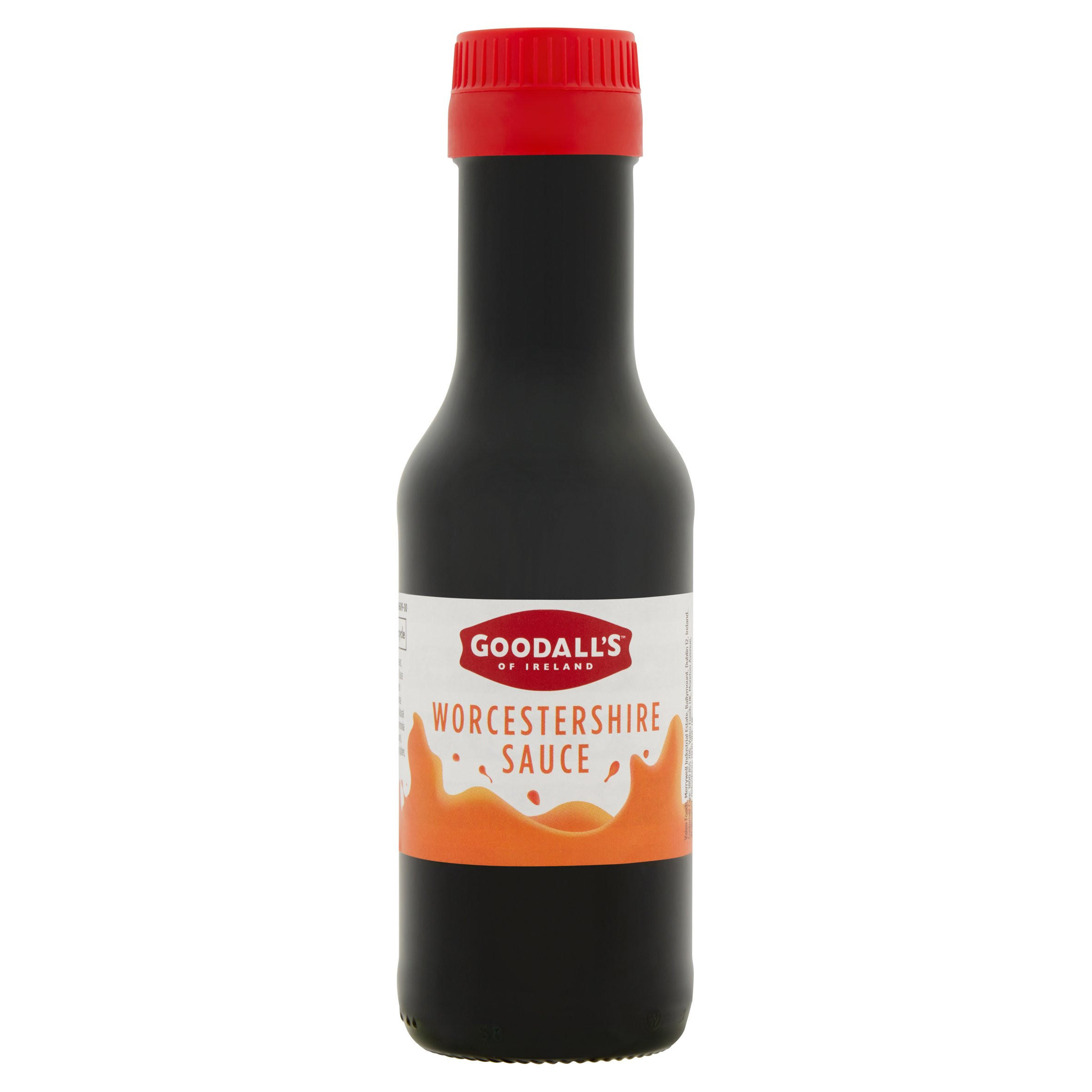 Goodall's of Ireland Worcestershire Sauce 125ml, folic acid free